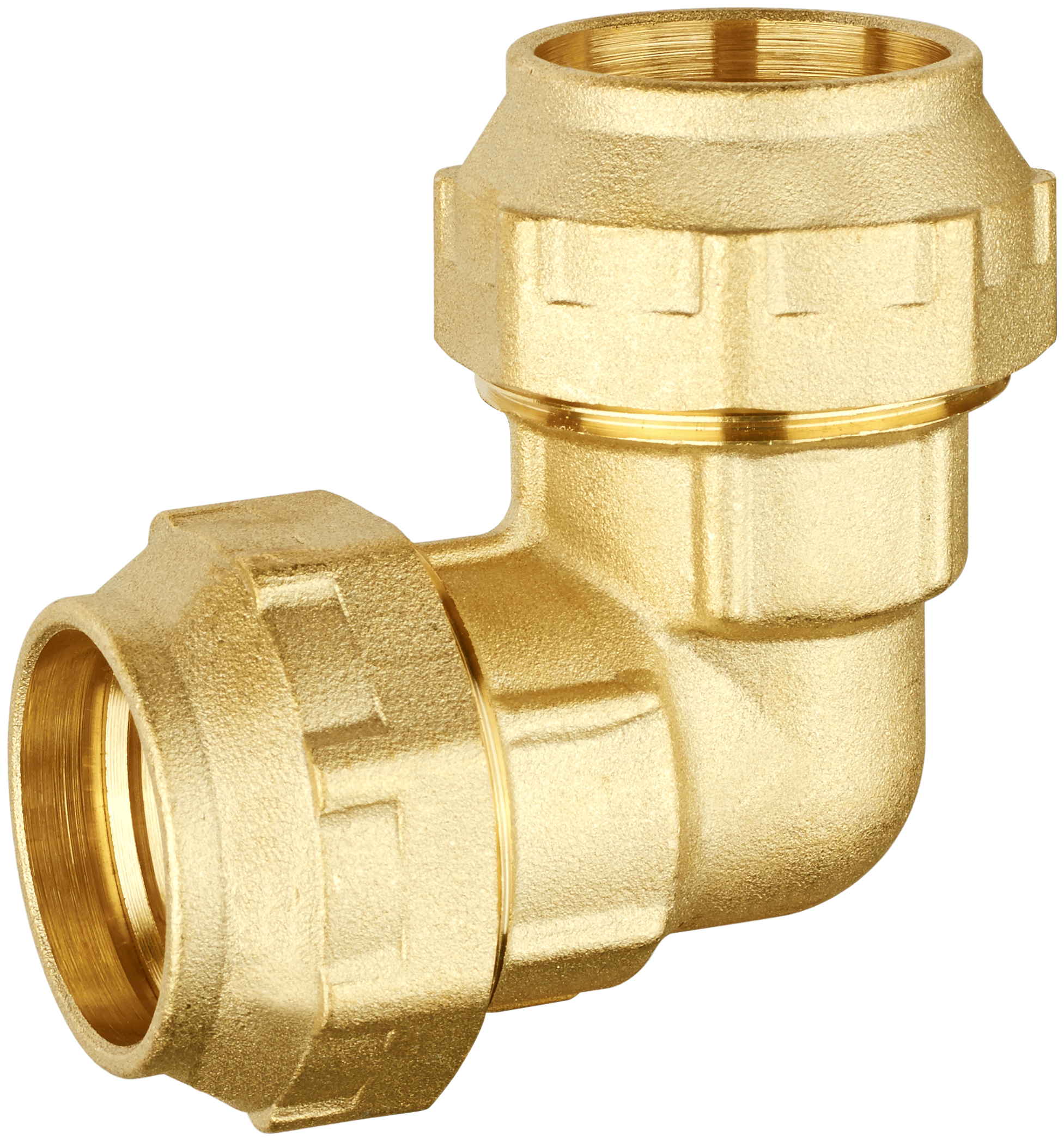 Codo latón para polietileno hembra/hembra ø25 mm