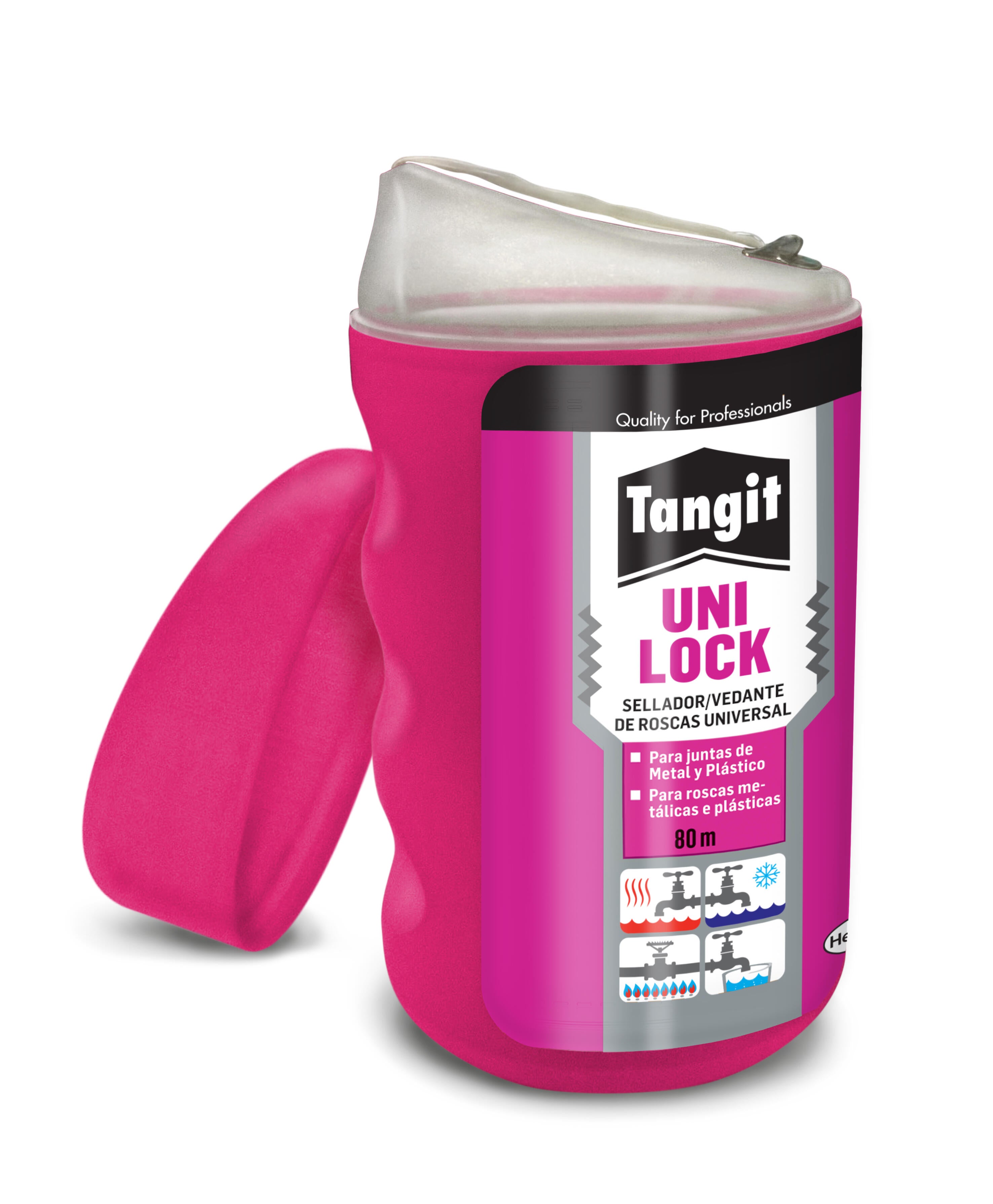 Bote de hilo teflón 4.6mm Tangit Unilock sellador universal 80 m - 2