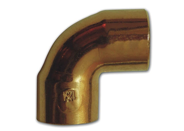 Codo 90 cobre H-H 18 mm bolsa 4 unidades