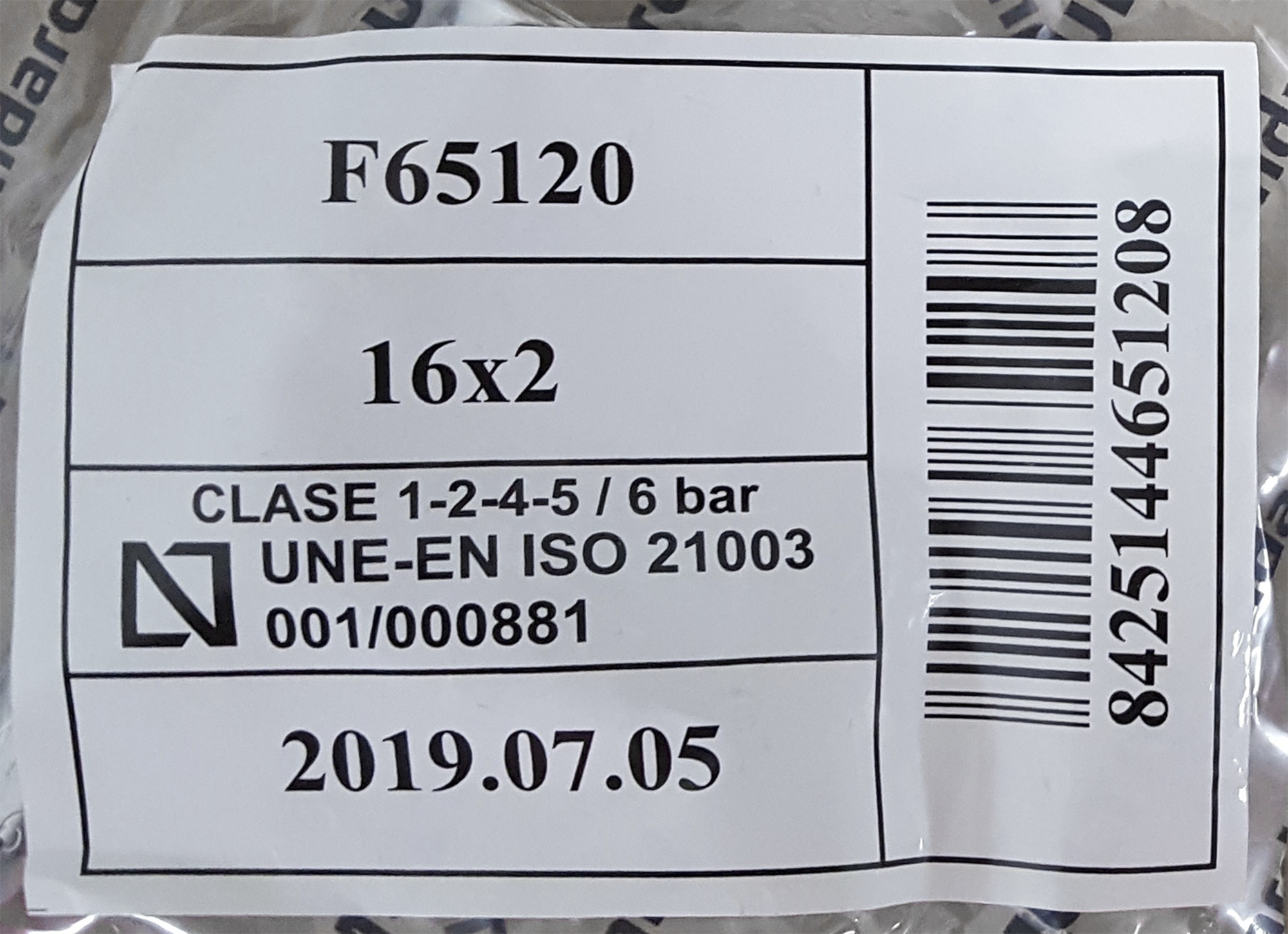 Te Press de Ø16 mm multicapa - 3