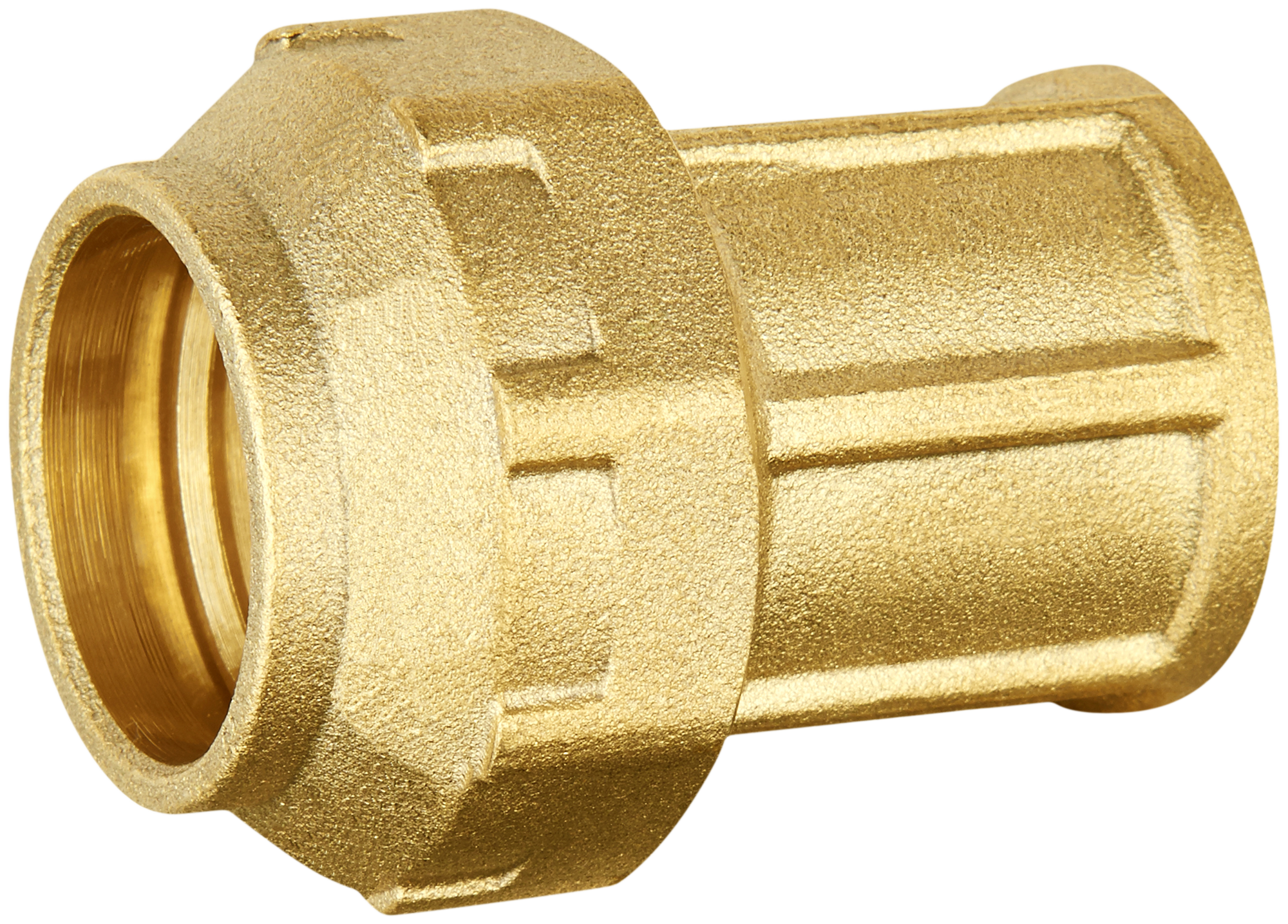 Enlace recto polietileno hembra/hembra con rosca 1 ø32 mm