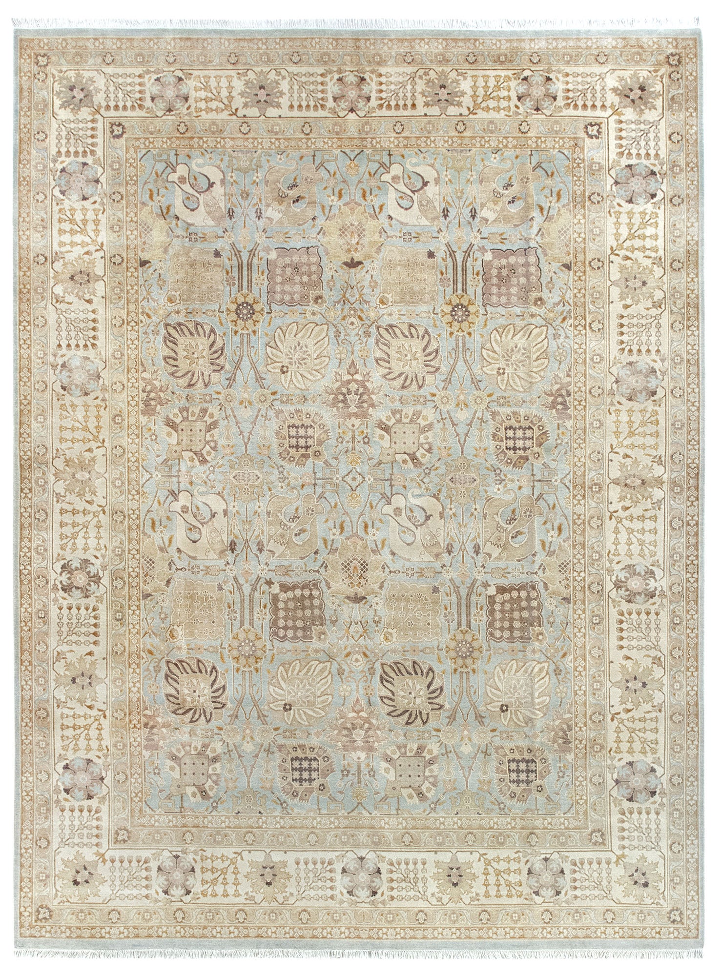 Alfombra de lana farahan 276x375 cm