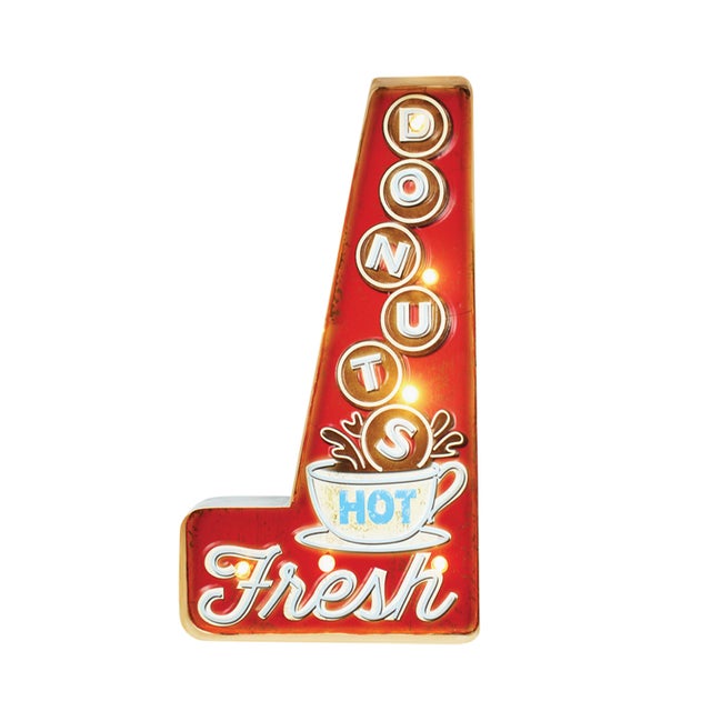 Decorazione da parete su metallo Fresh, multicolore 27 x 51 cm