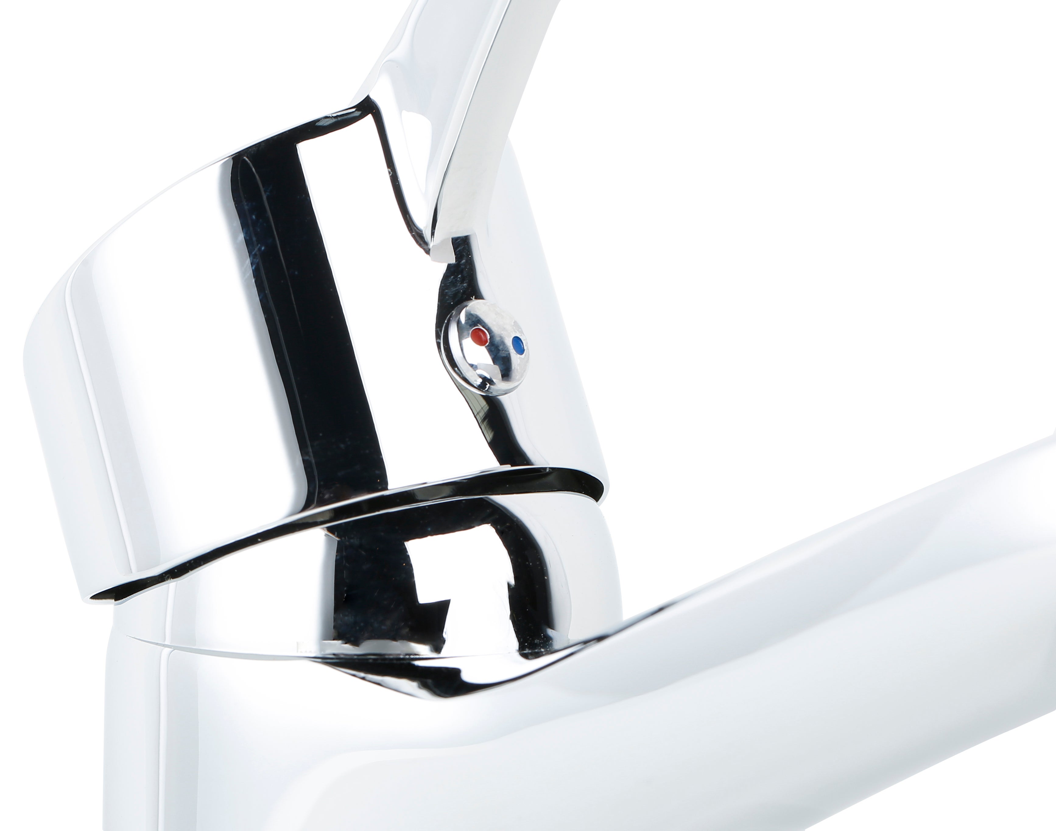 Grifo de lavabo CLEVER Ele 12 monomando cromo brillo. Antical. Latón. - 2
