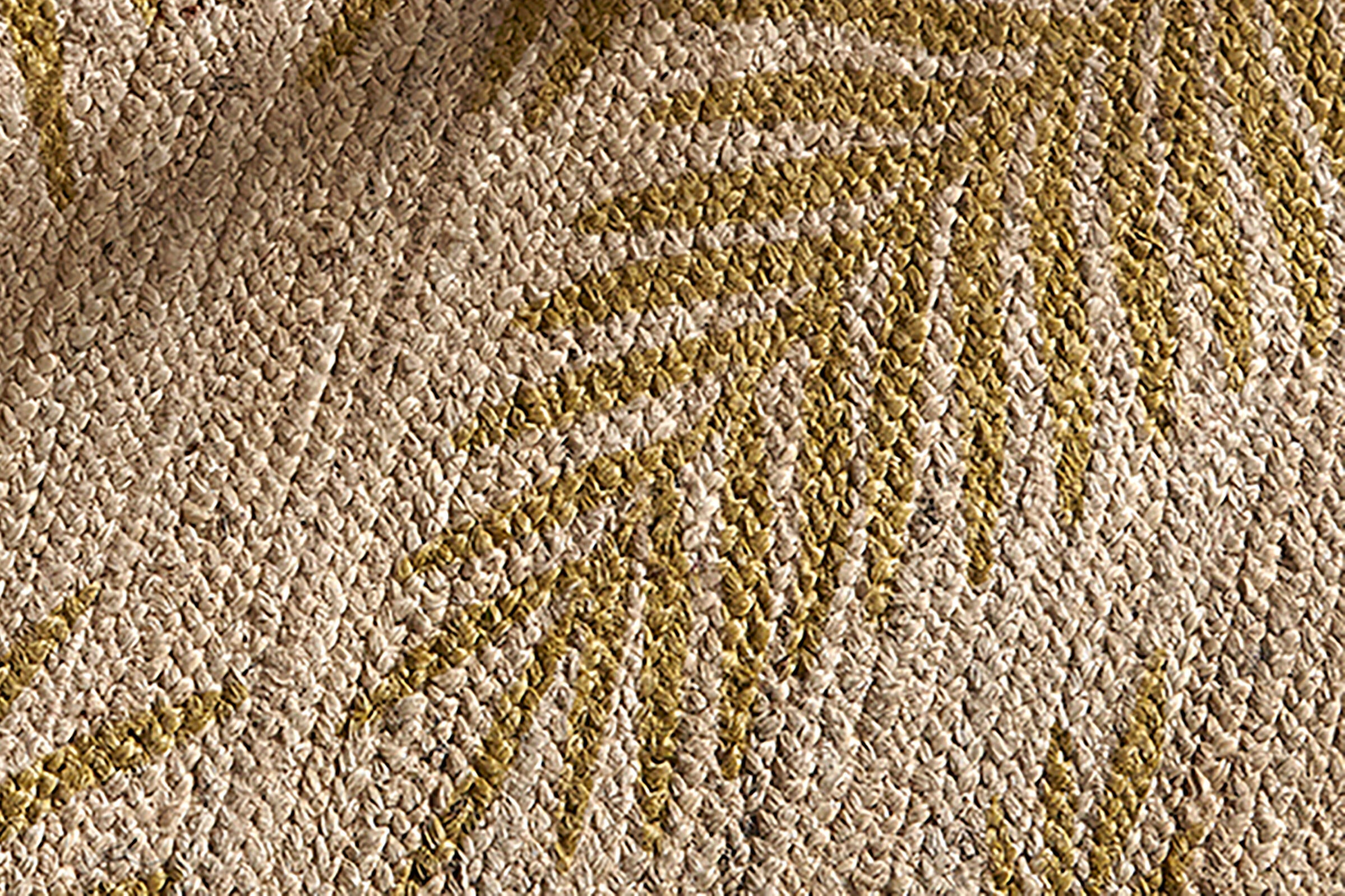 Alfombra yute Yute Stampato 160x230cm tejido plano  geométrico verde - 4