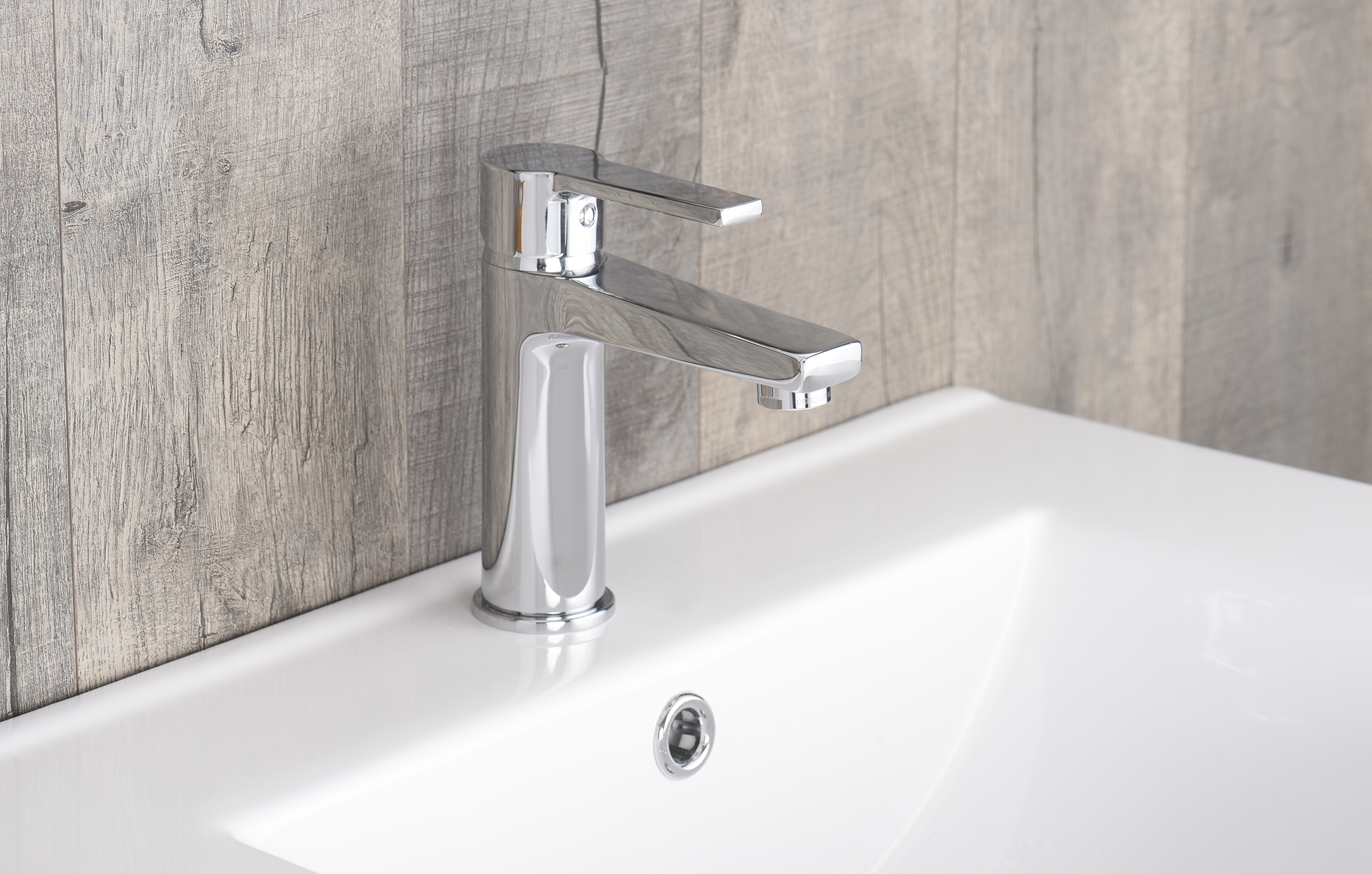 Grifo de lavabo PAINI Sperlonga monomando cromo brillo. Apertura en frío. Latón - 4