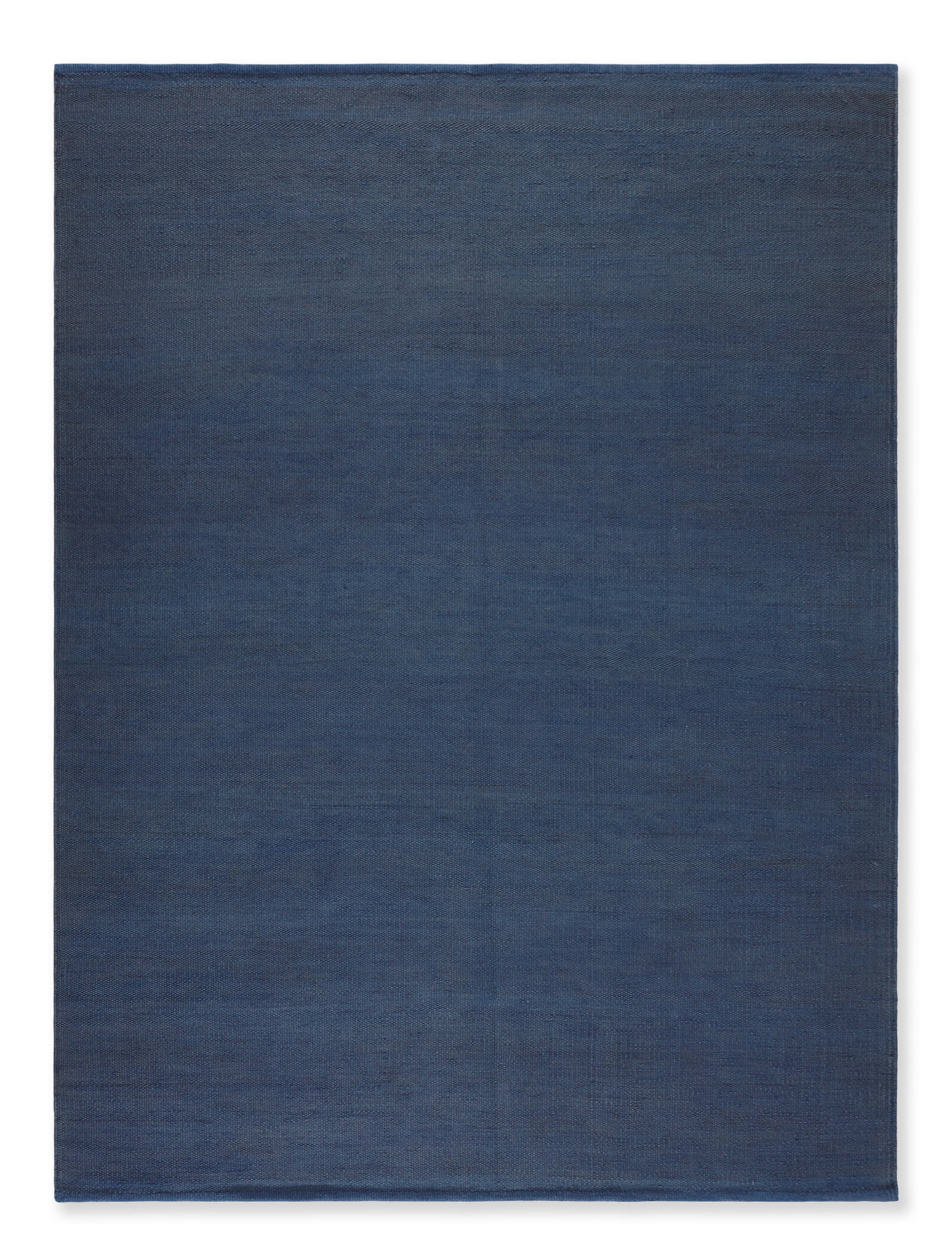 Alfombra yute tejido plano helsinki blue azul 160x230cm