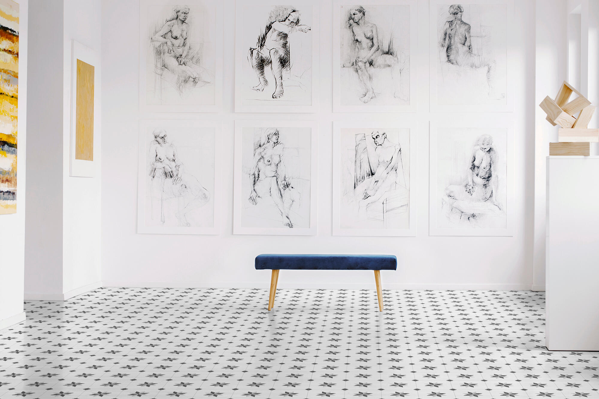 Suelo vinílico rollo one deco gregal 2x4 m