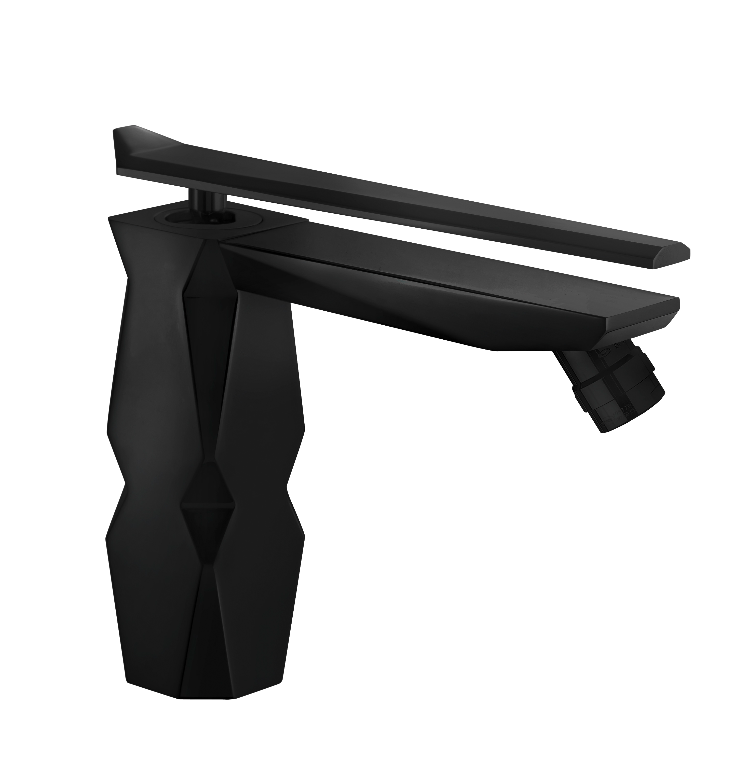 Grifo bidé maier ikon negro mate