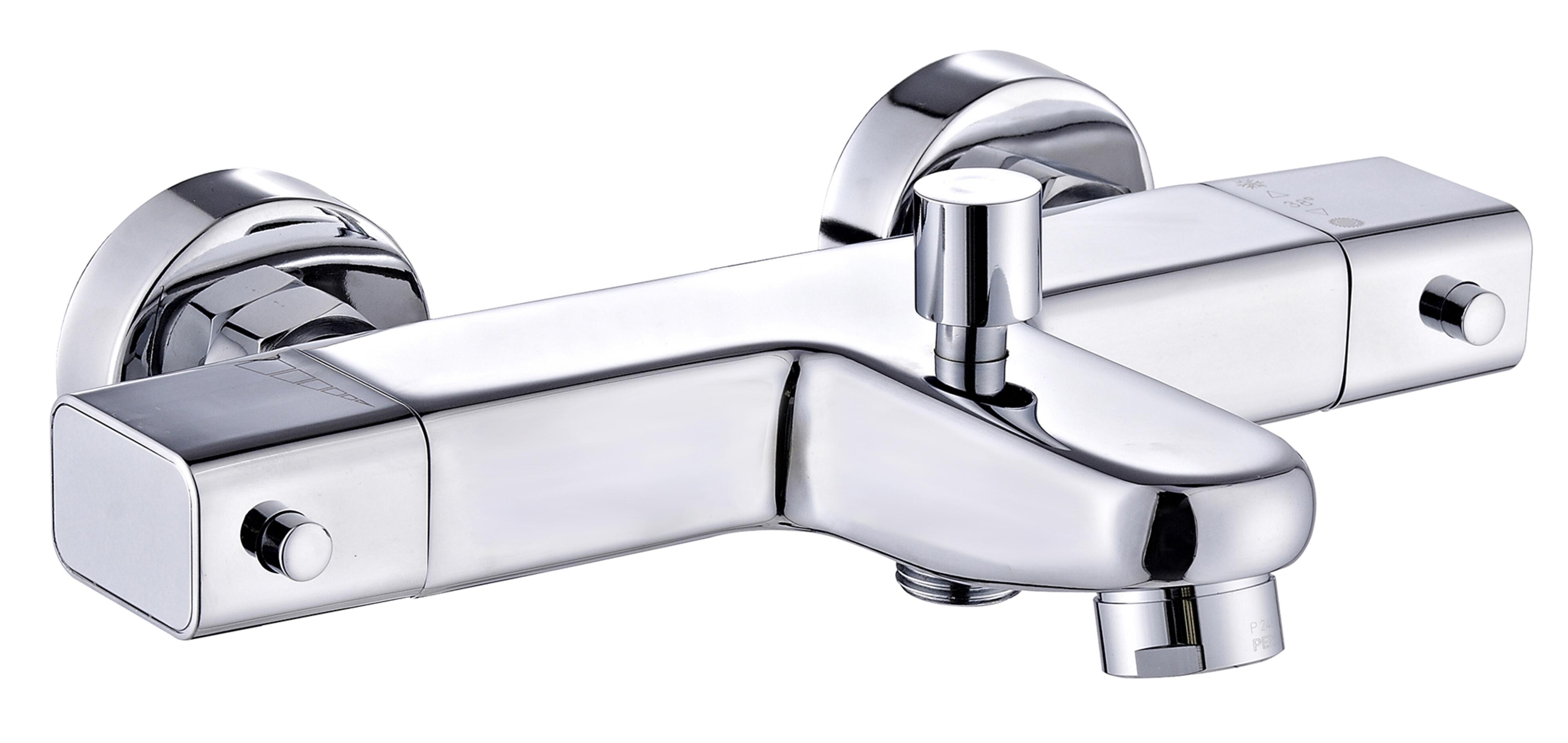 Grifo bañera termostático edouard rousseau nix cromado