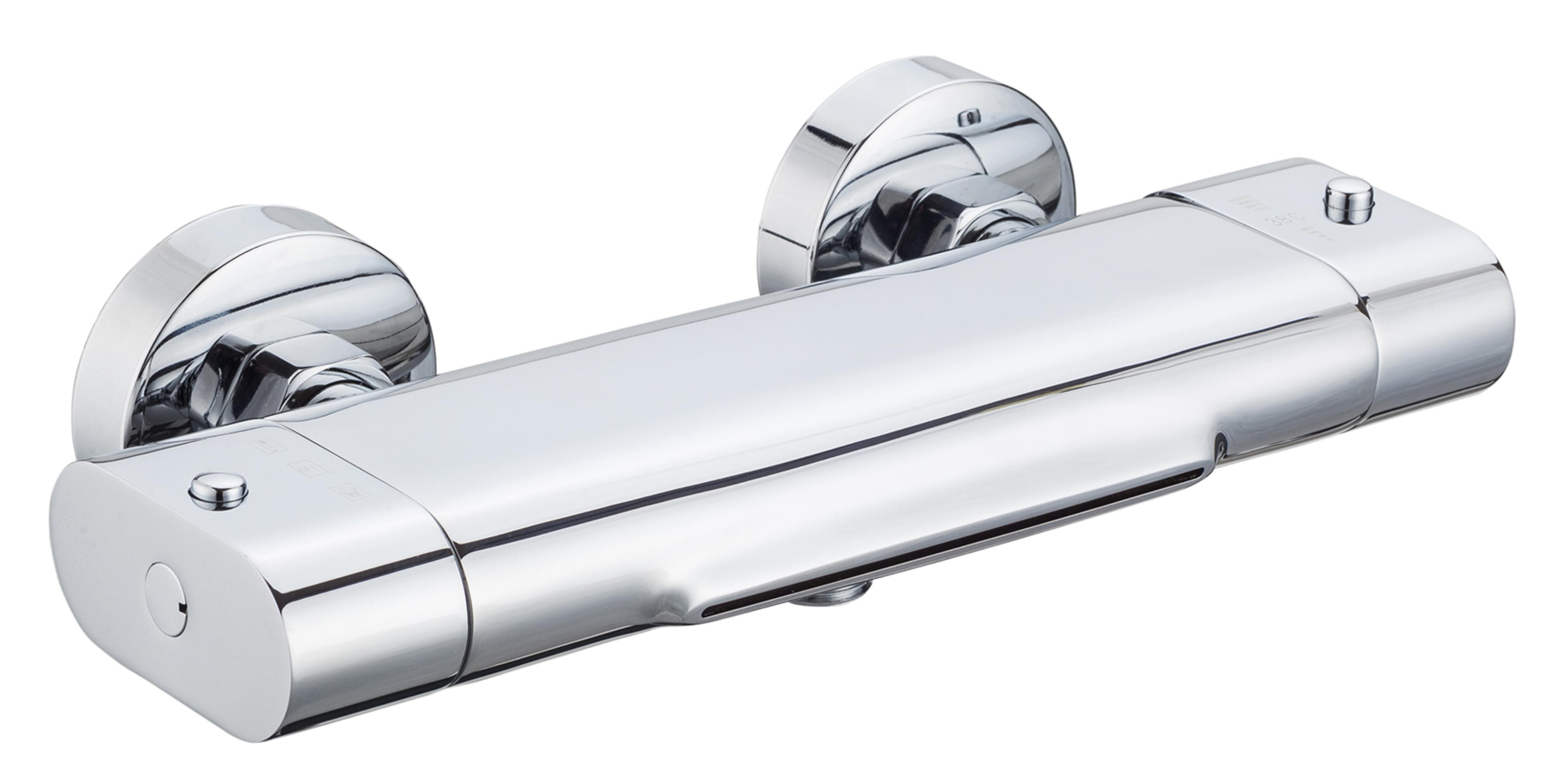 Grifo bañera termostático edouard rousseau matcha cromado