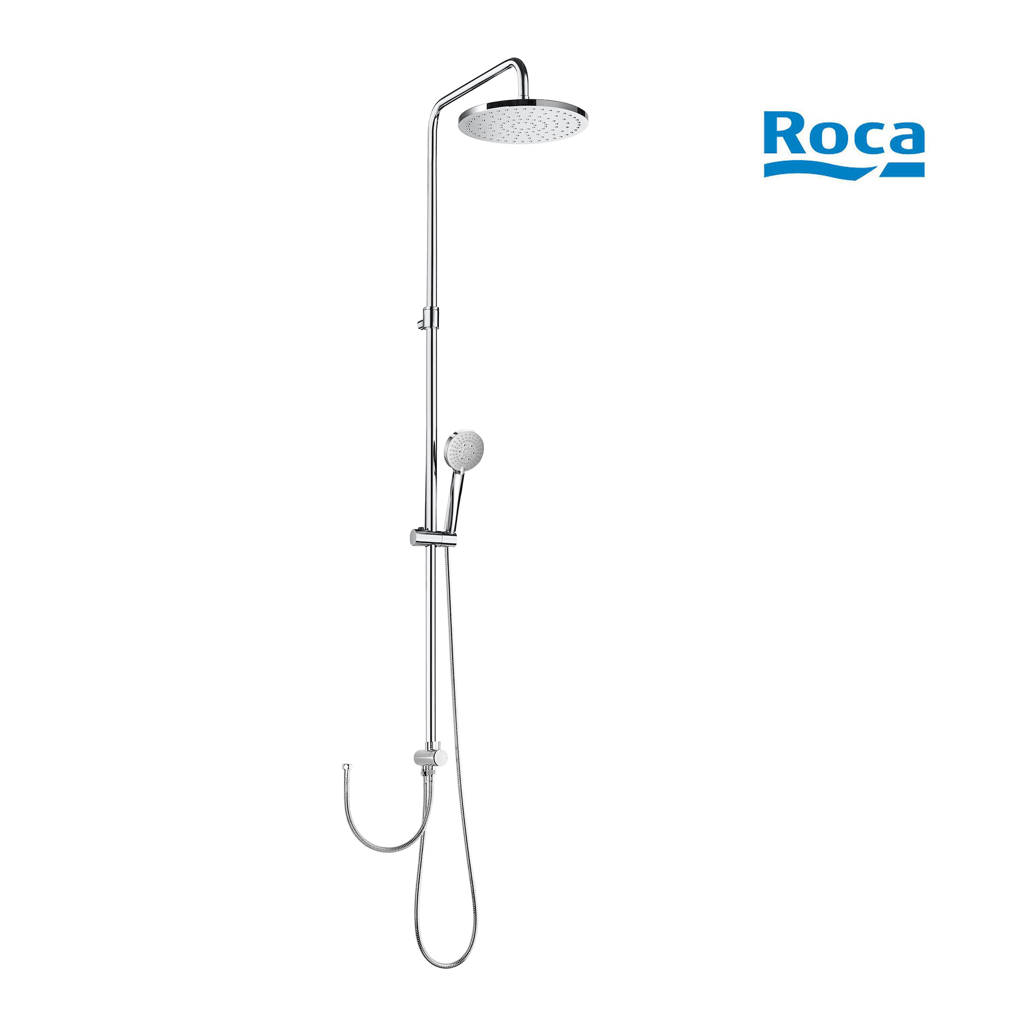 Columna de ducha sin grifo roca legacy cromado