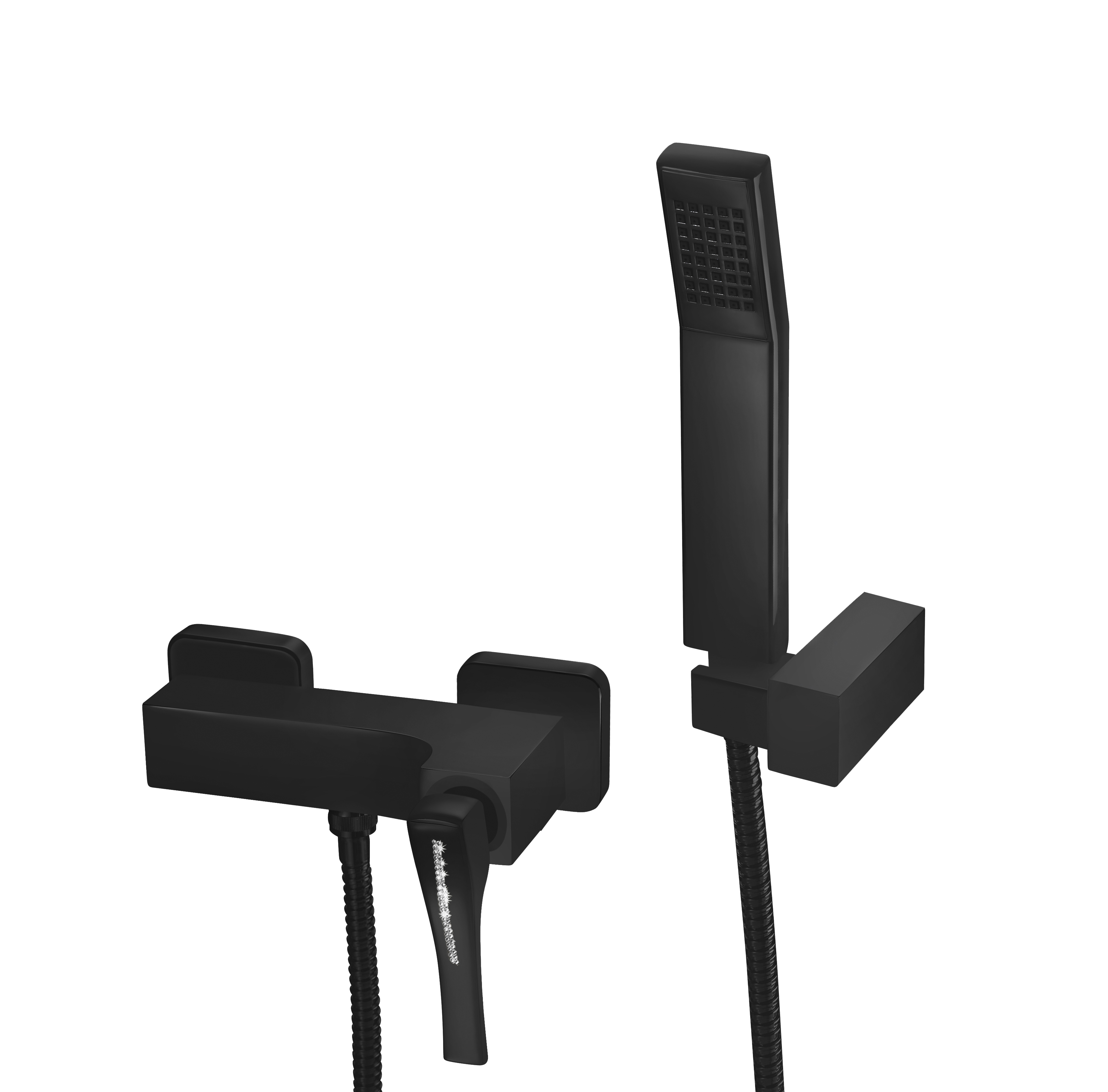 Grifo ducha maier skip diamond negro mate