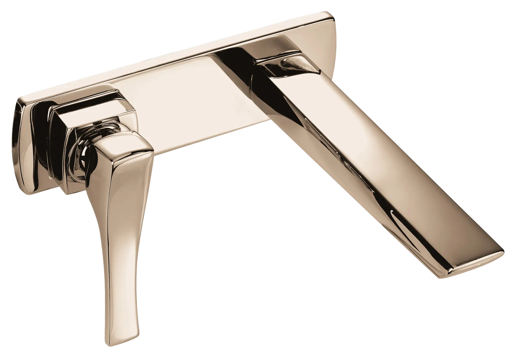 Grifo lavabo empotrado maier skip oro rosa