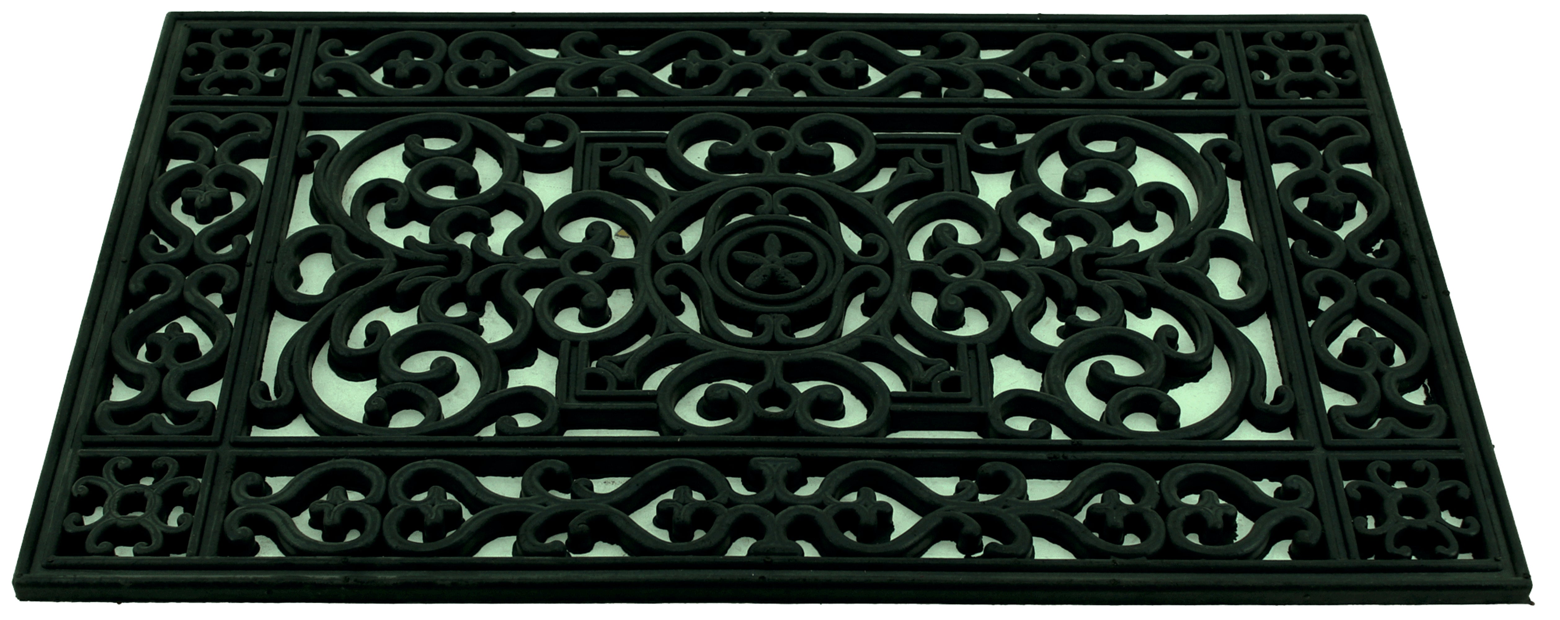 Tapete de entrada de borracha Toledo 45X75cm - 2