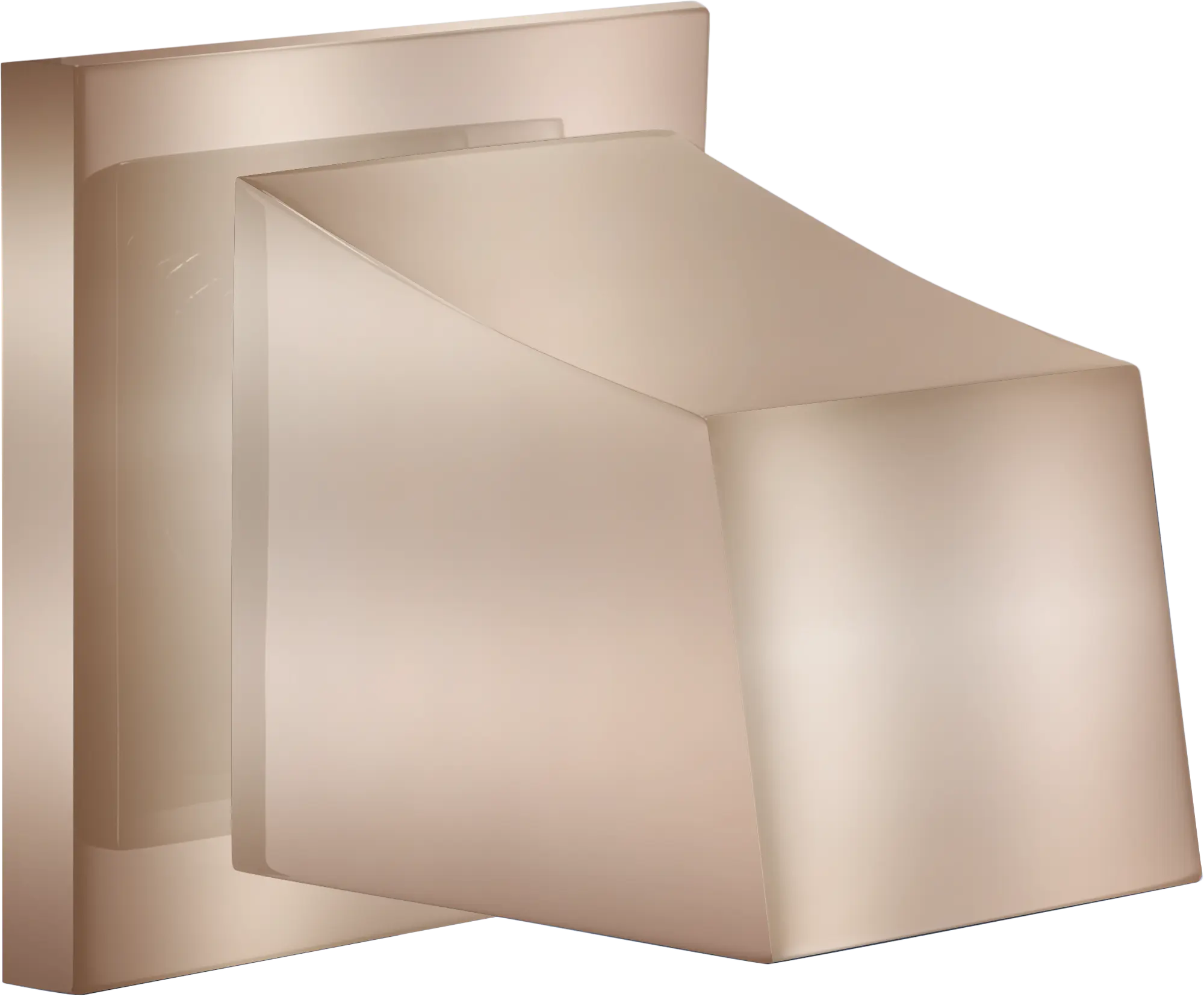 Distribuidor empotrado 4 salidas maier skip oro rosa
