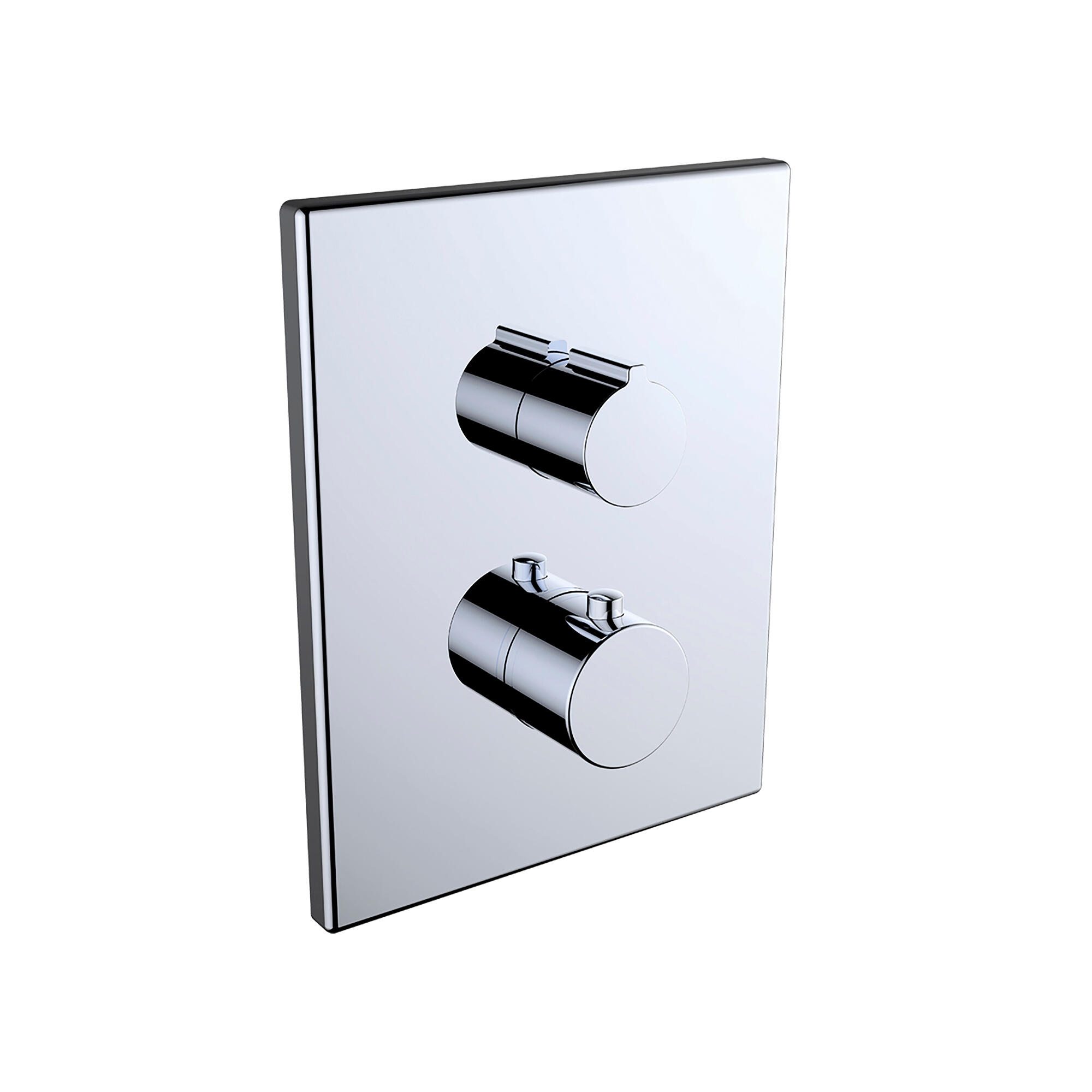 Grifo ducha empotrado termostático standard hidráulica clever cromo