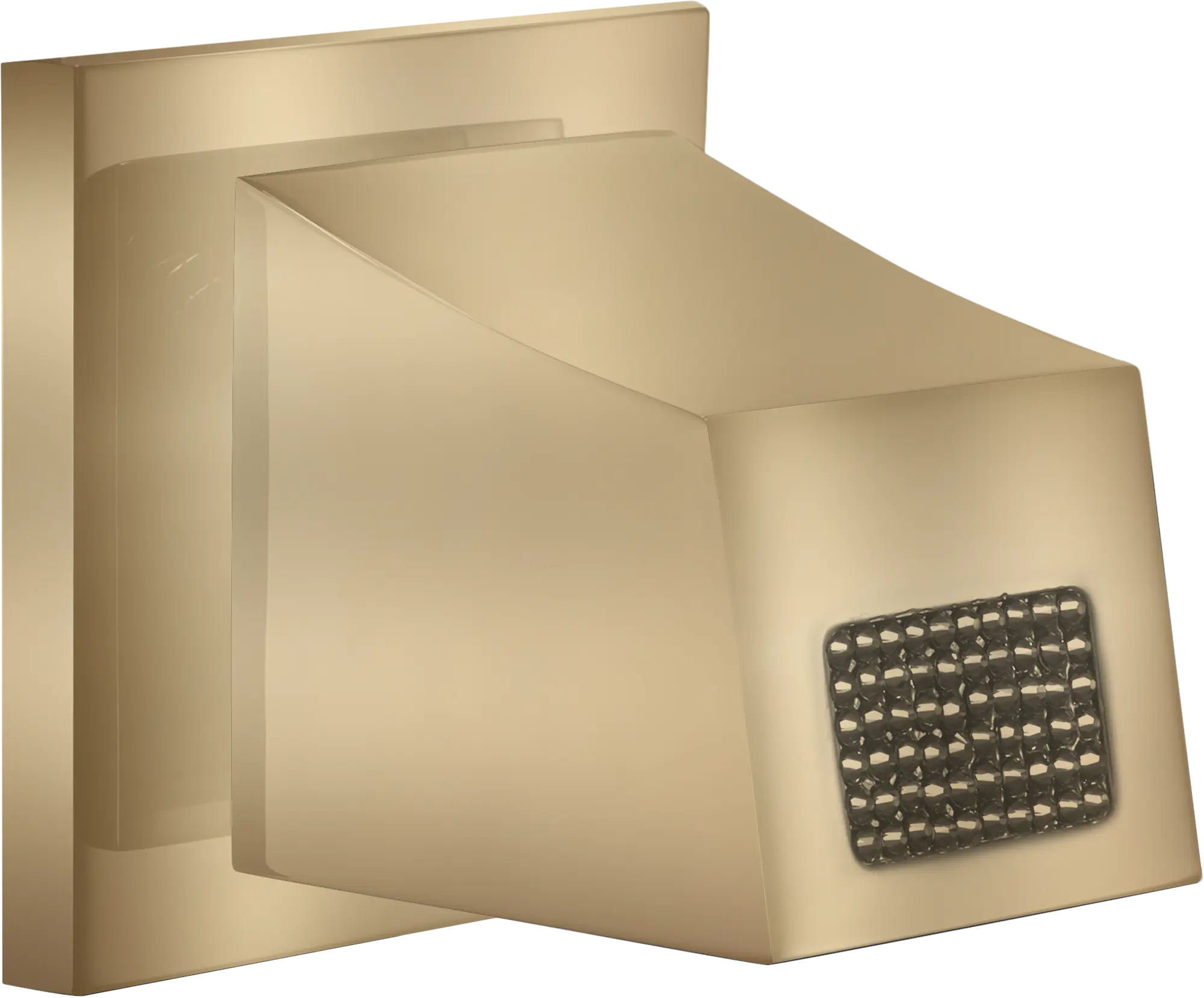Distribuidor empotrado 4 salidas maier skip diamond oro brillo