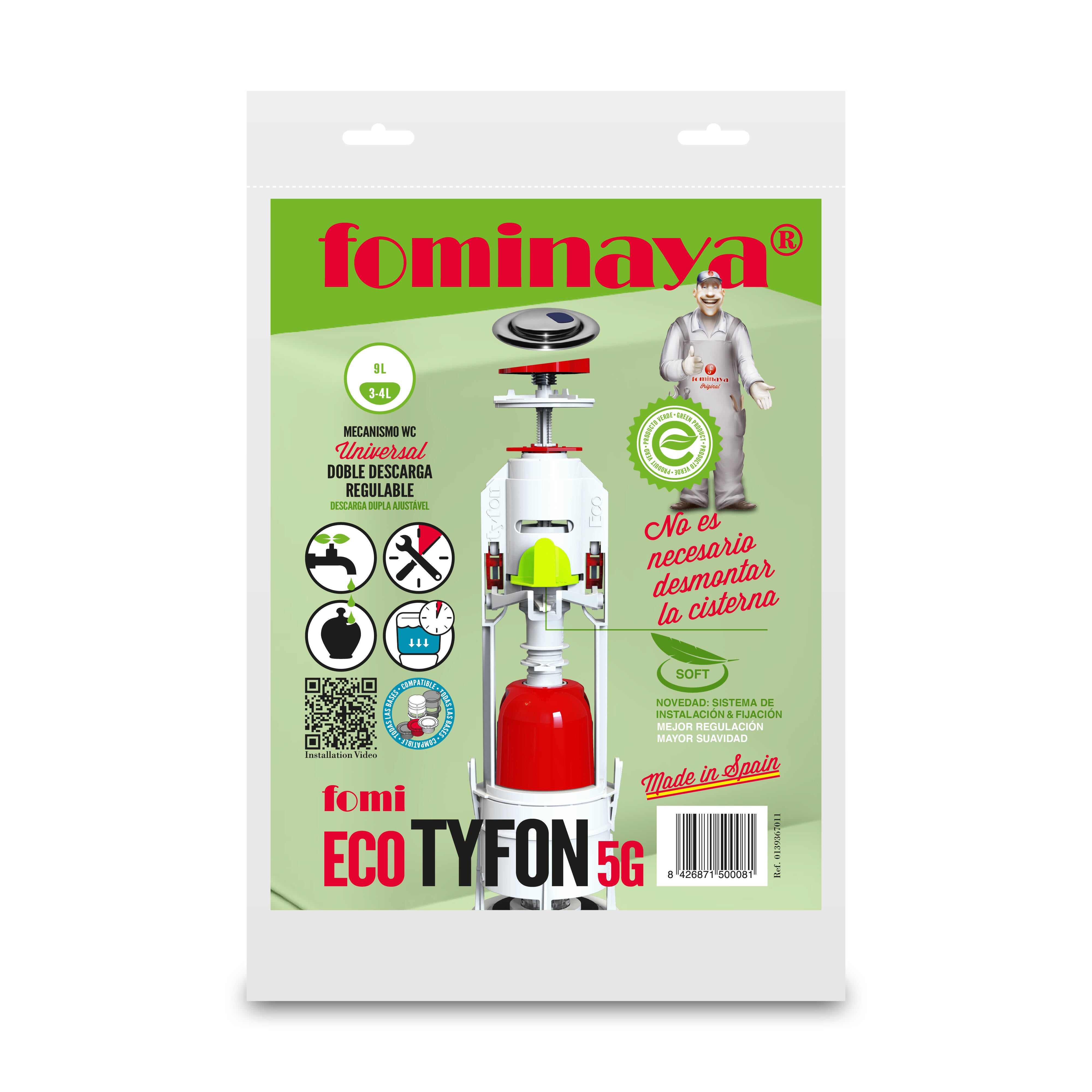 Descargador FOMINAYA doble pulsador 3/6L - 9