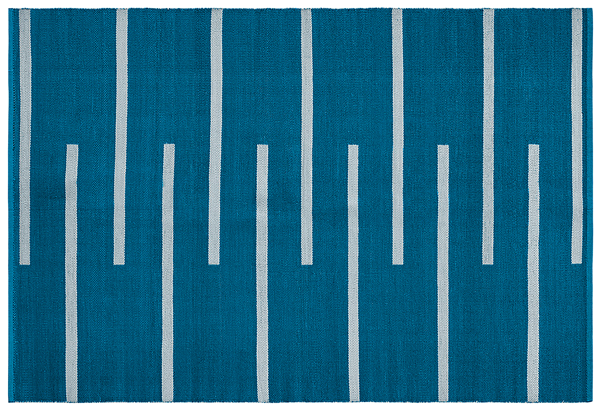 Alfombra de pvc azul 60x90 cm