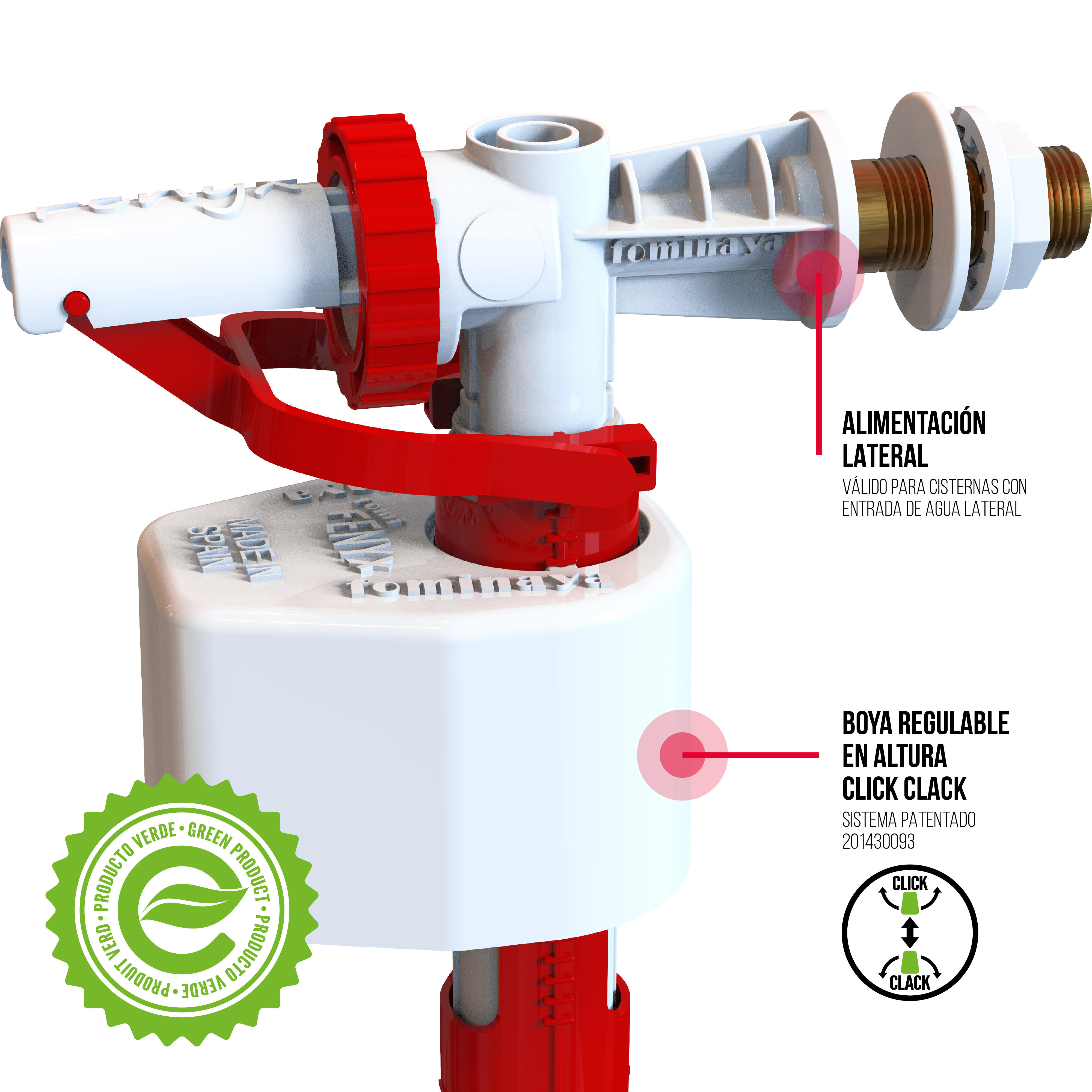 Grifo alimentación COMPACT FENYX lateral - 6