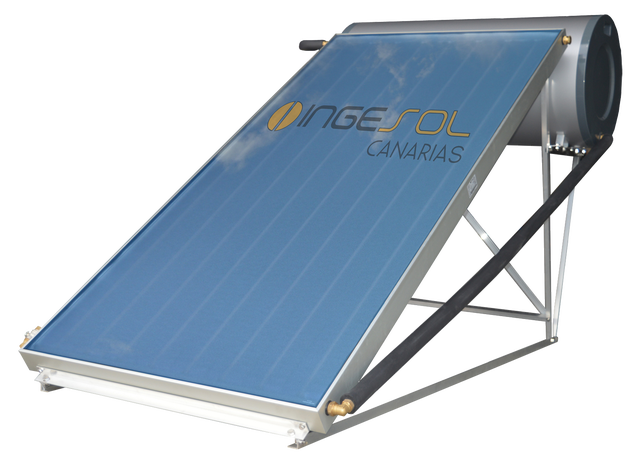 Panel solar termosifón