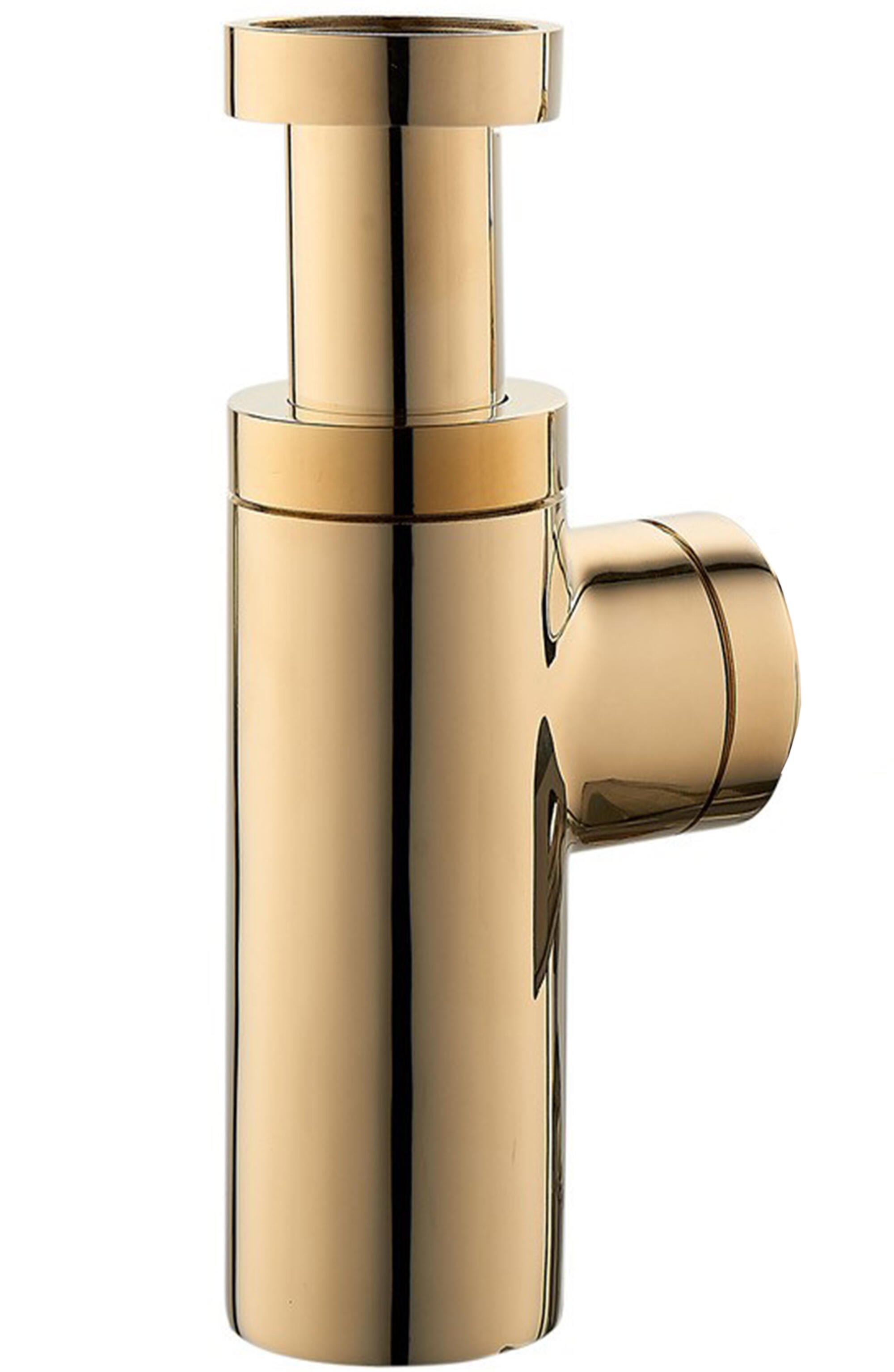 Sifon botella decorativo redondo IDROSPANIA 32mm oro - 3