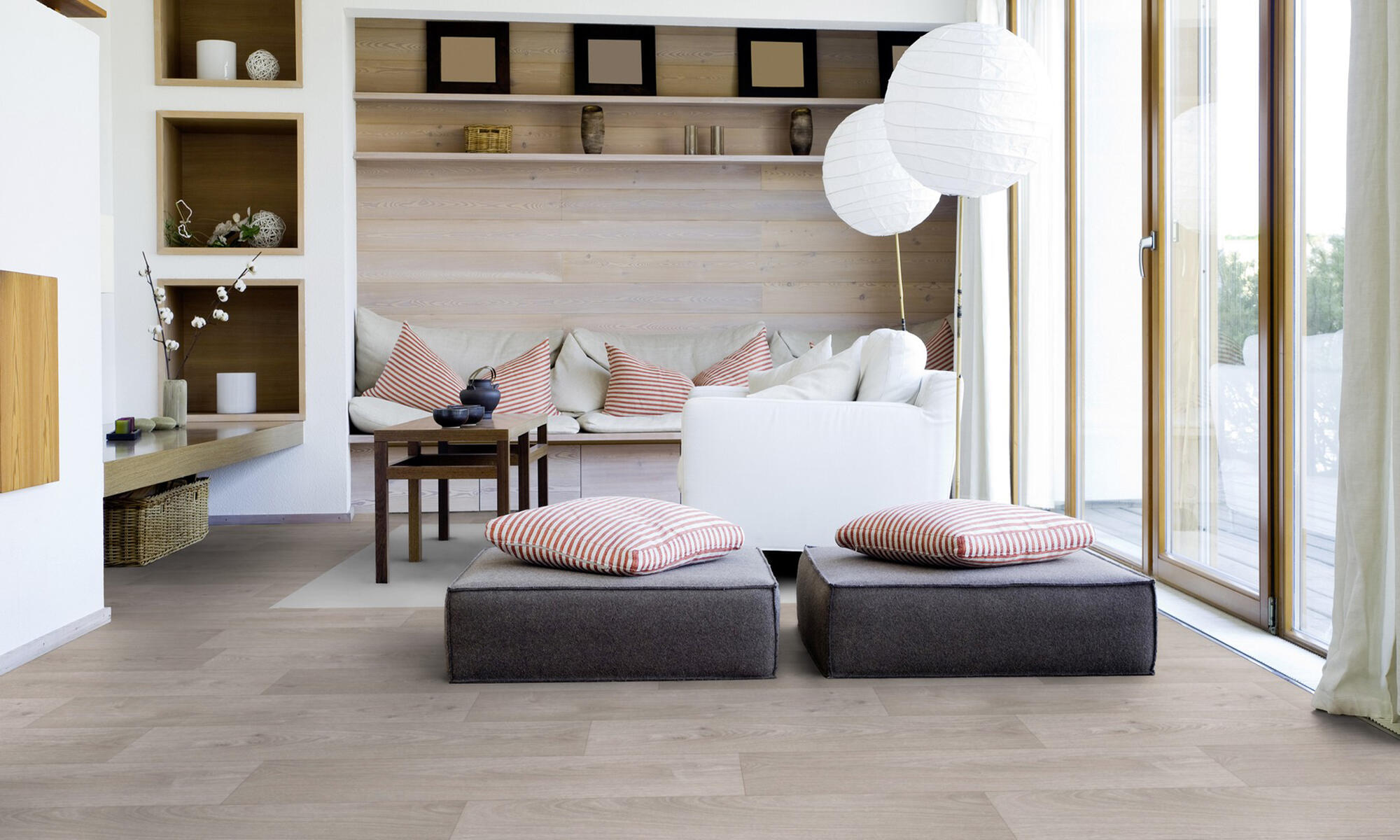 Suelo vinílico rollo swan forte madera gris 3m ancho pedido mínimo 6m2