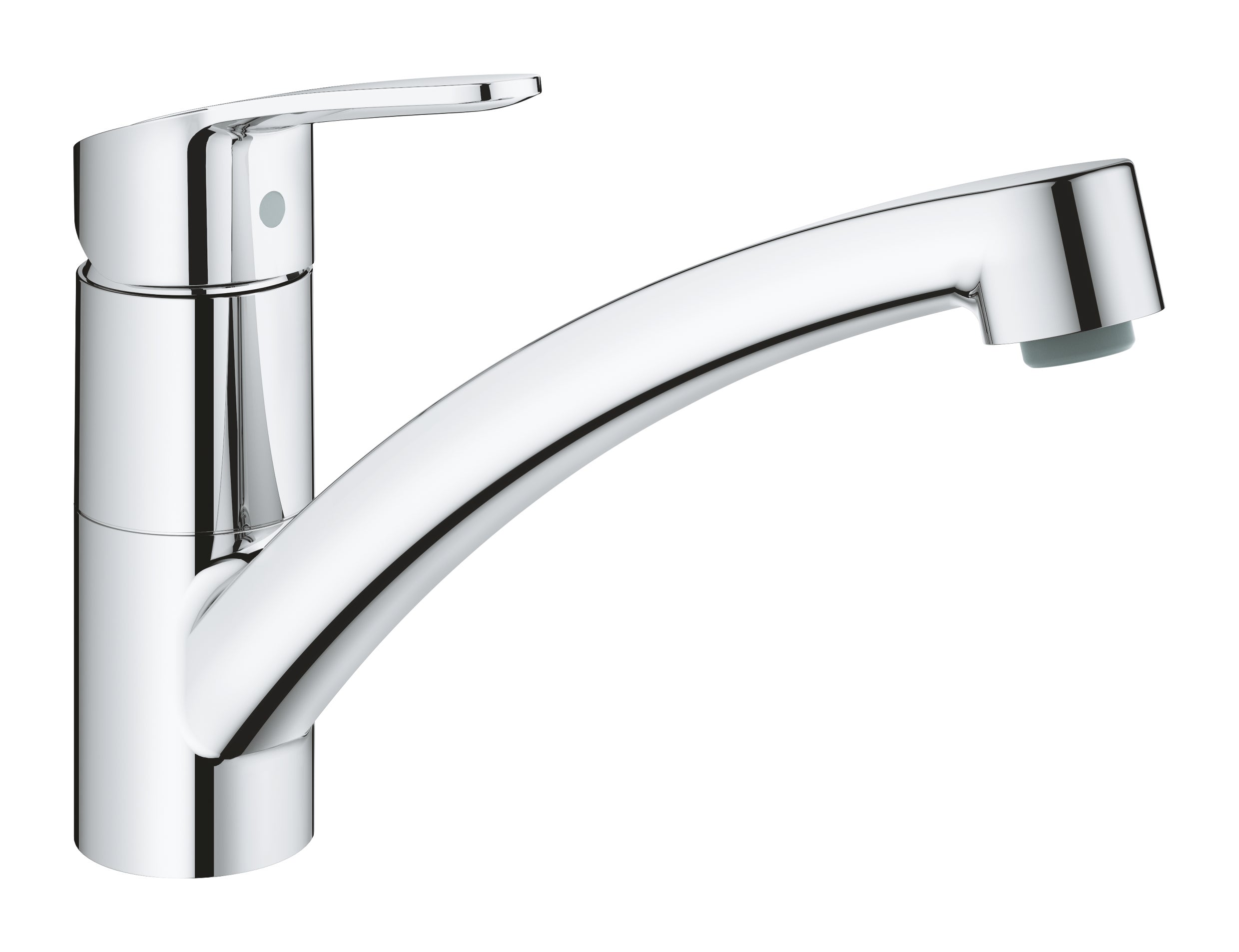 Grifo de cocina monomando caño bajo grohe start clova ii