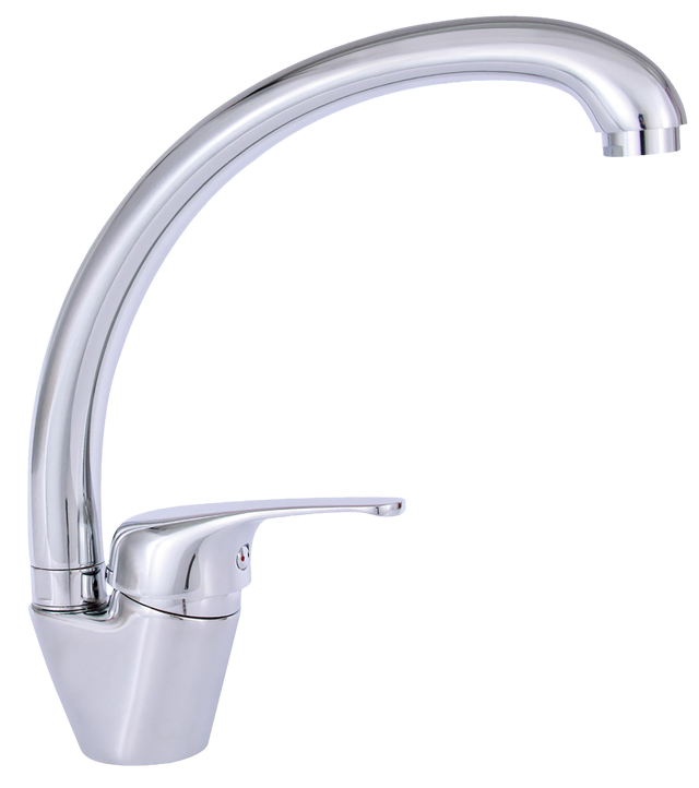 Torneira de bancada cinza cromado Delinia Lola