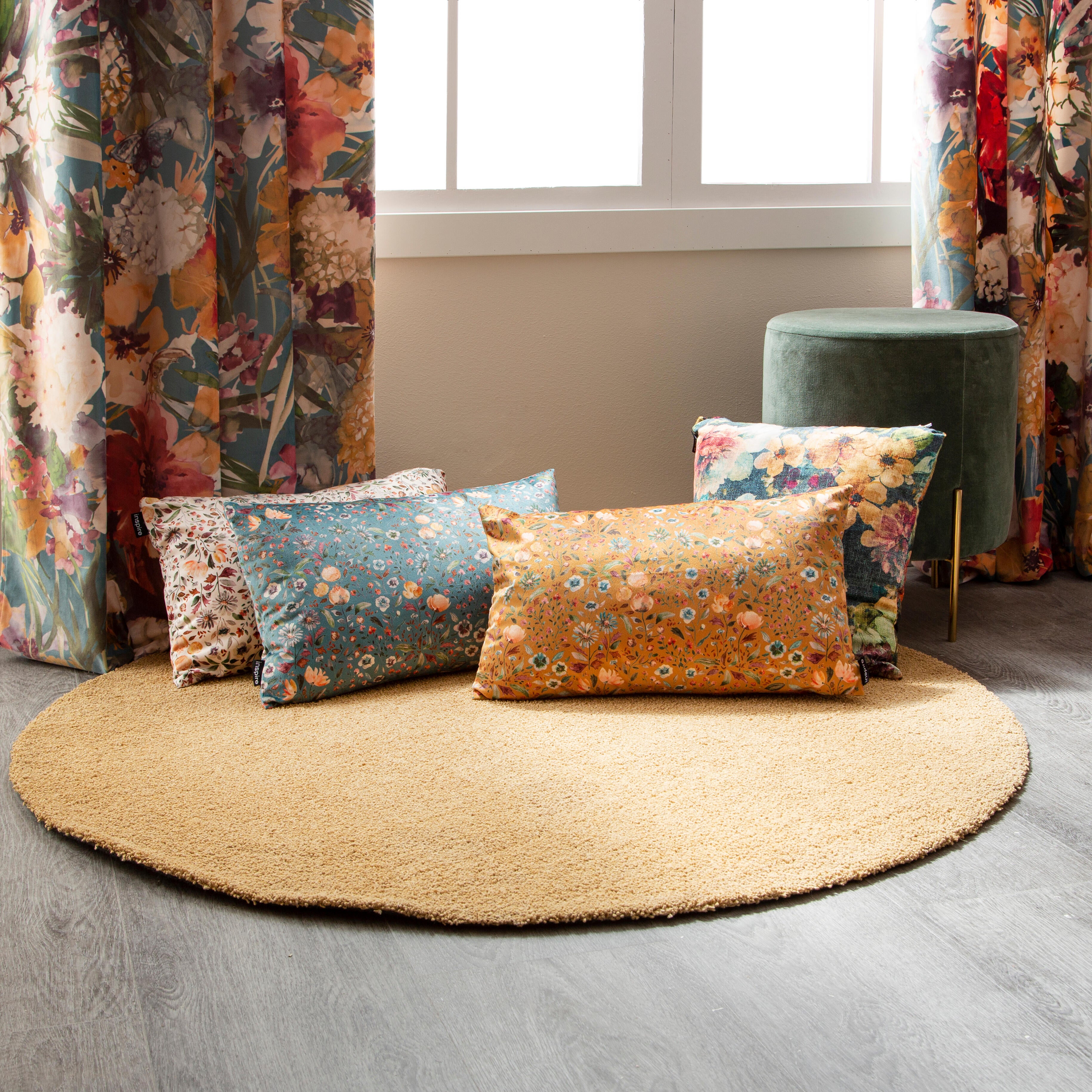 Tenda INSPIRE Gardencity multicolore, fettuccia e passanti nascosti 140x270 cm - 5