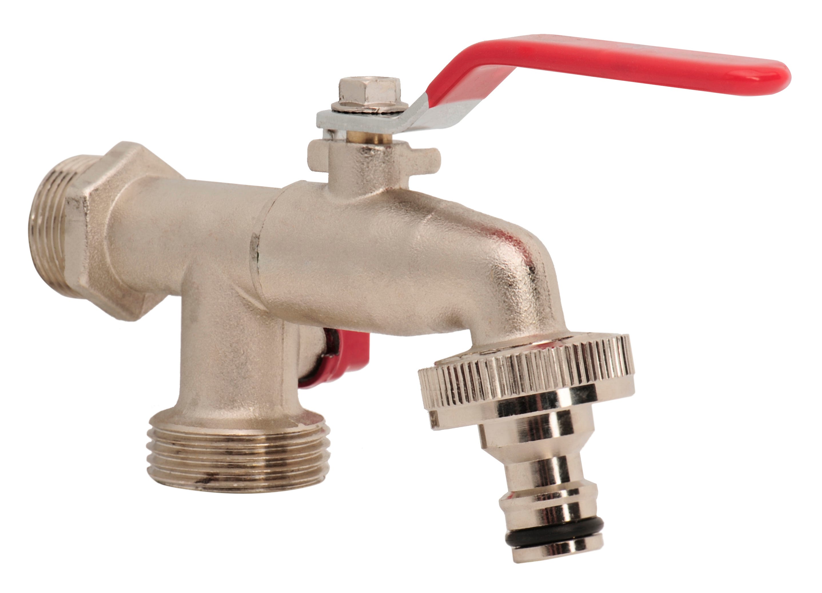 Doble Salida Grifo De Agua Para Exteriores Con Doble Grifo, Grifo