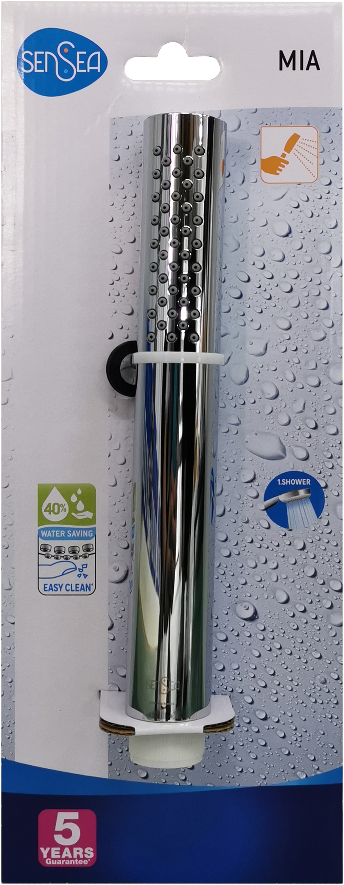 Chuveiro SENSEA MIA CROMADO 1 JATO - 6