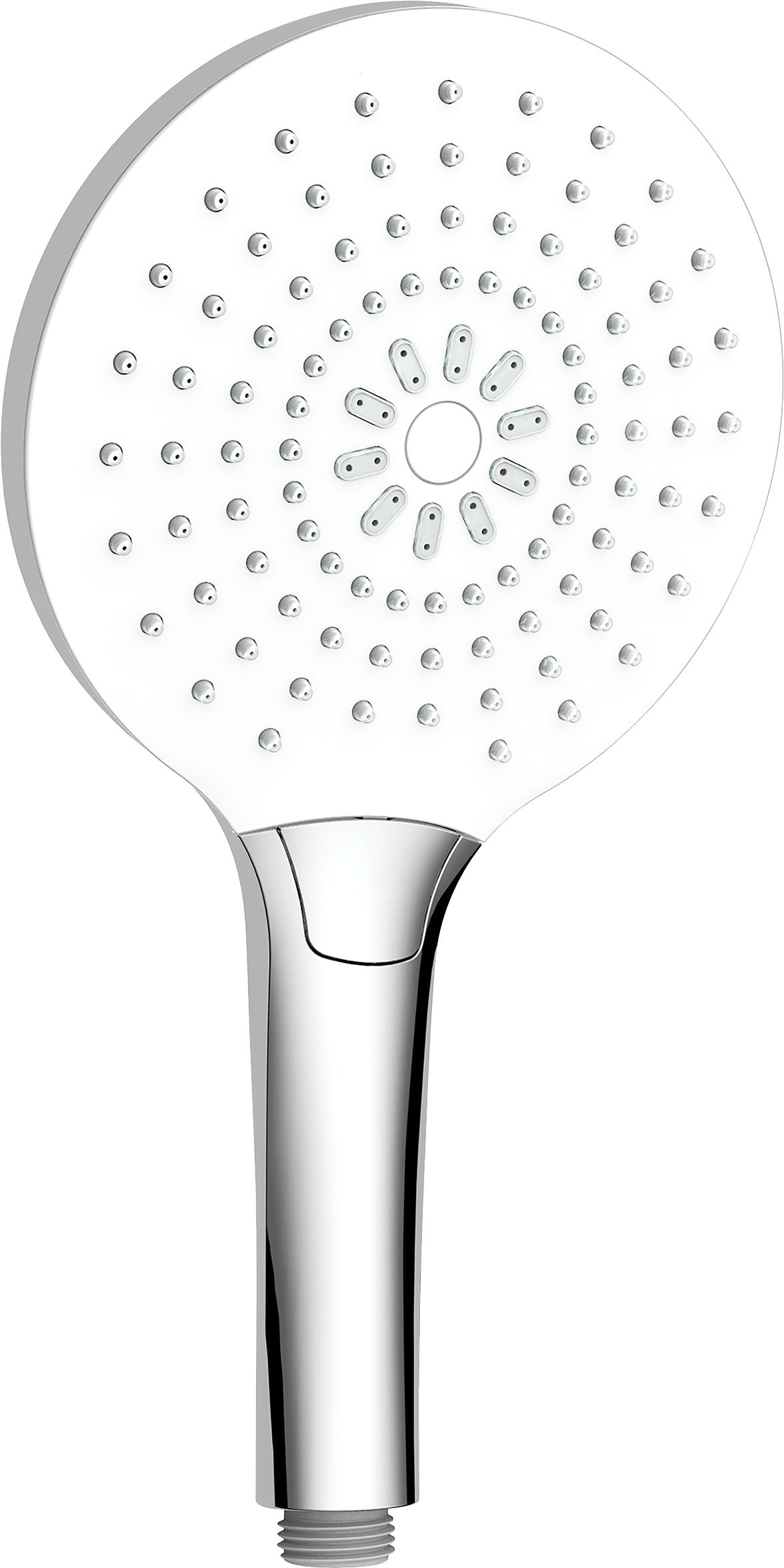 Alcachofa de ducha SENSEA Etna cromo con funciones Leroy Merlin