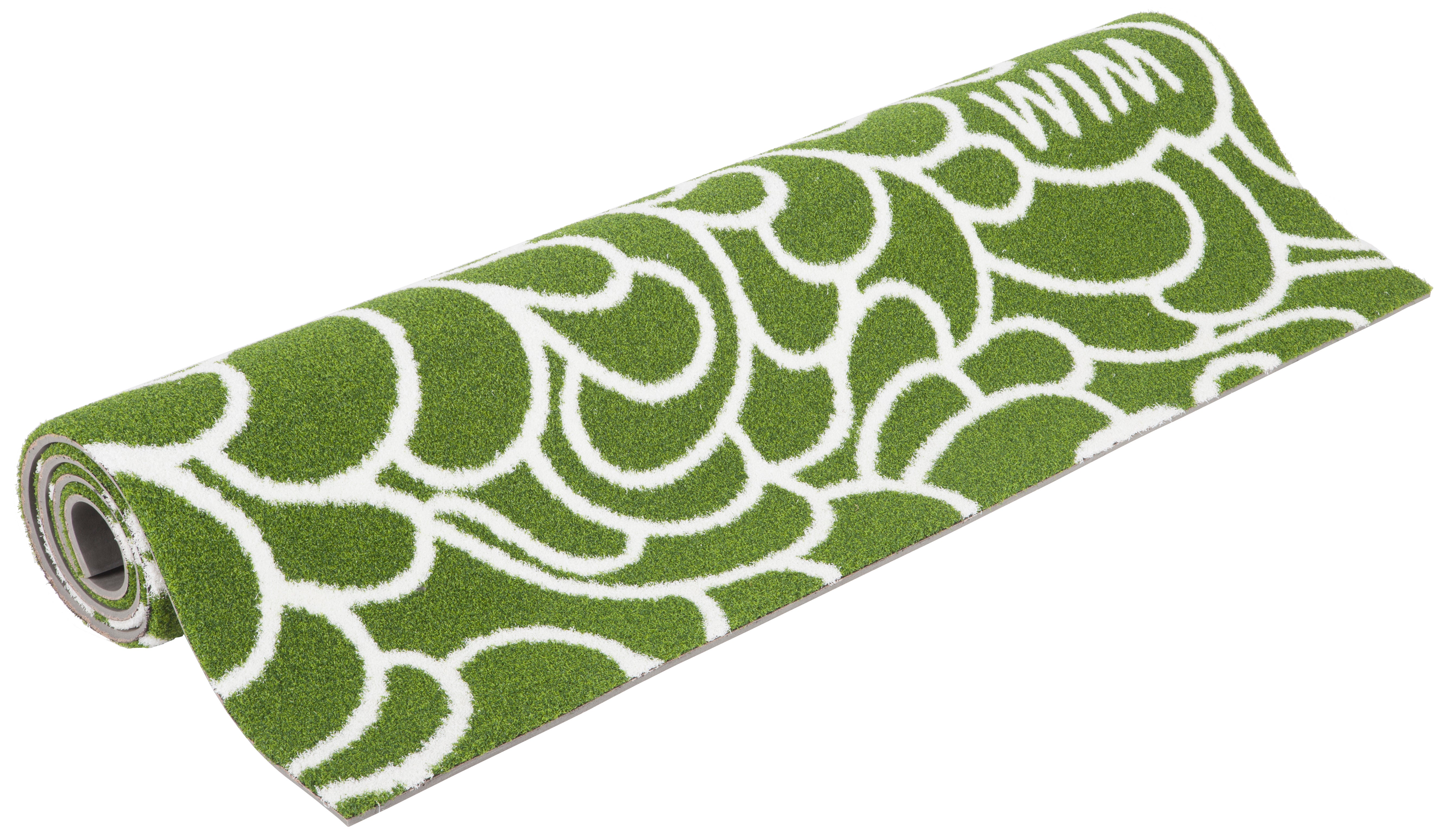 Césped artificial Floral Green 2x3m y 13mm altura de fibras 81900 puntadas m² - 2