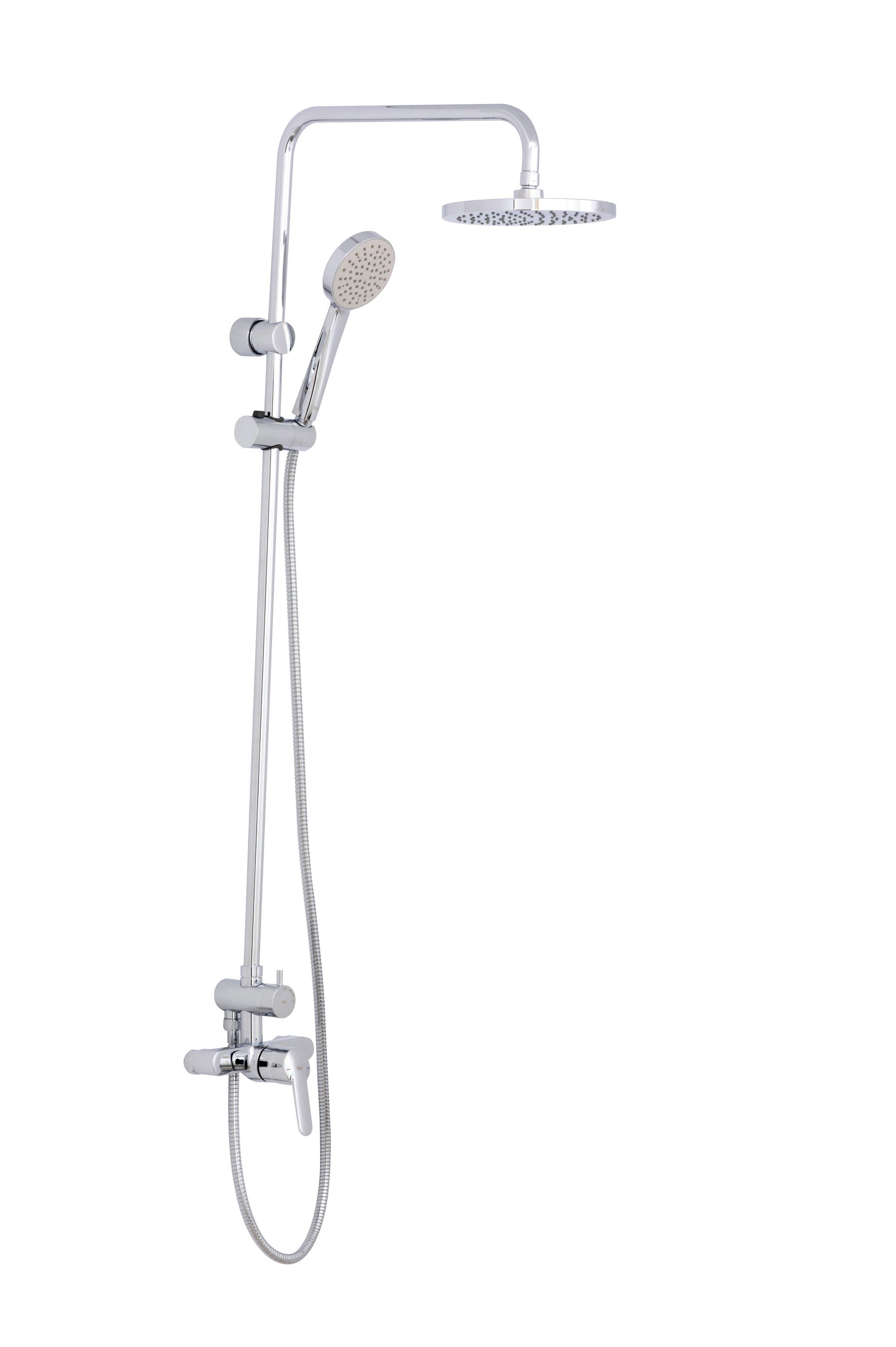 Columna de ducha monomando ROCA Victoria cromado Leroy Merlin