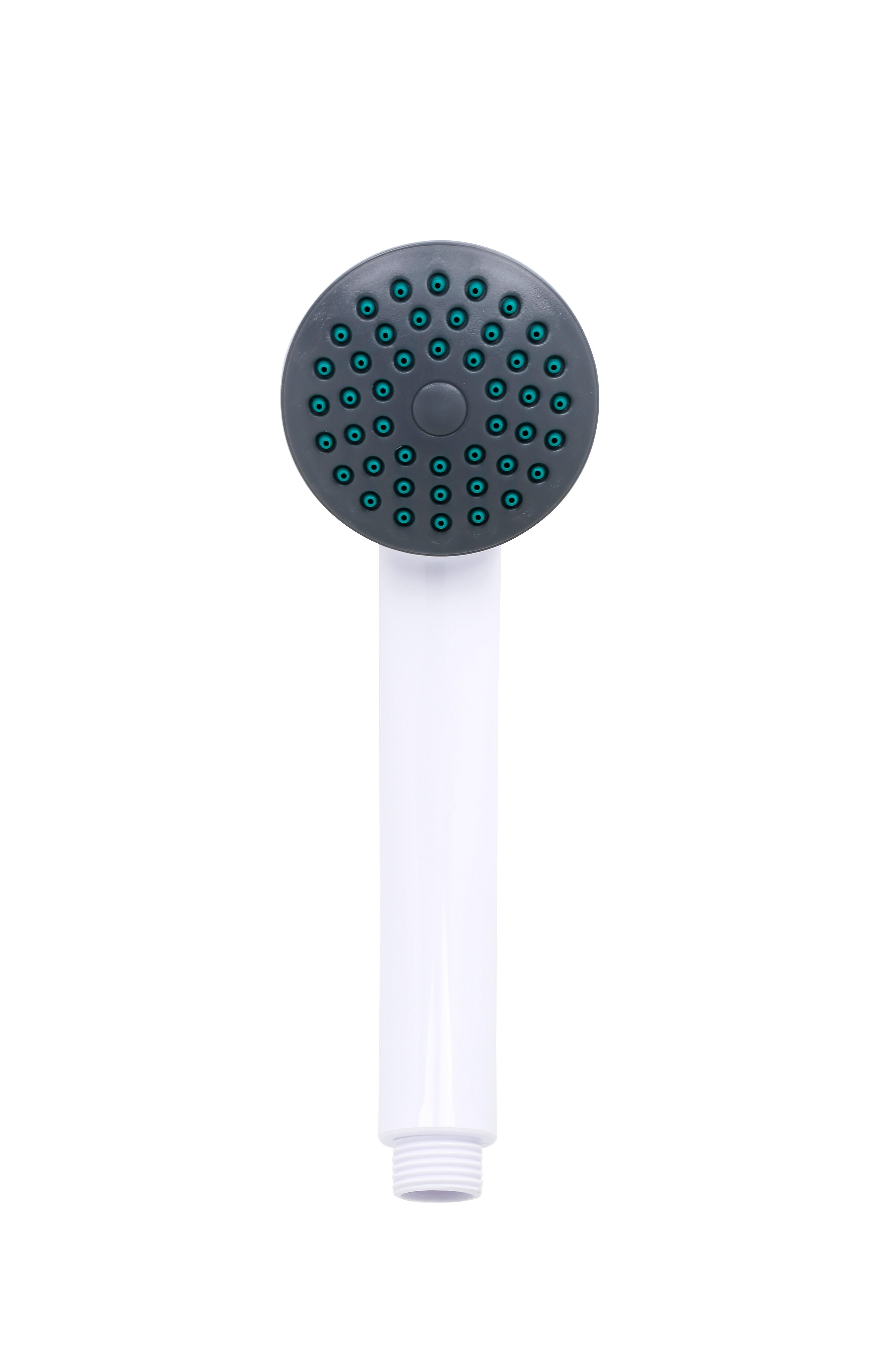 Chuveiro de mão 1 jato branco anti-cálcario Simple - 2