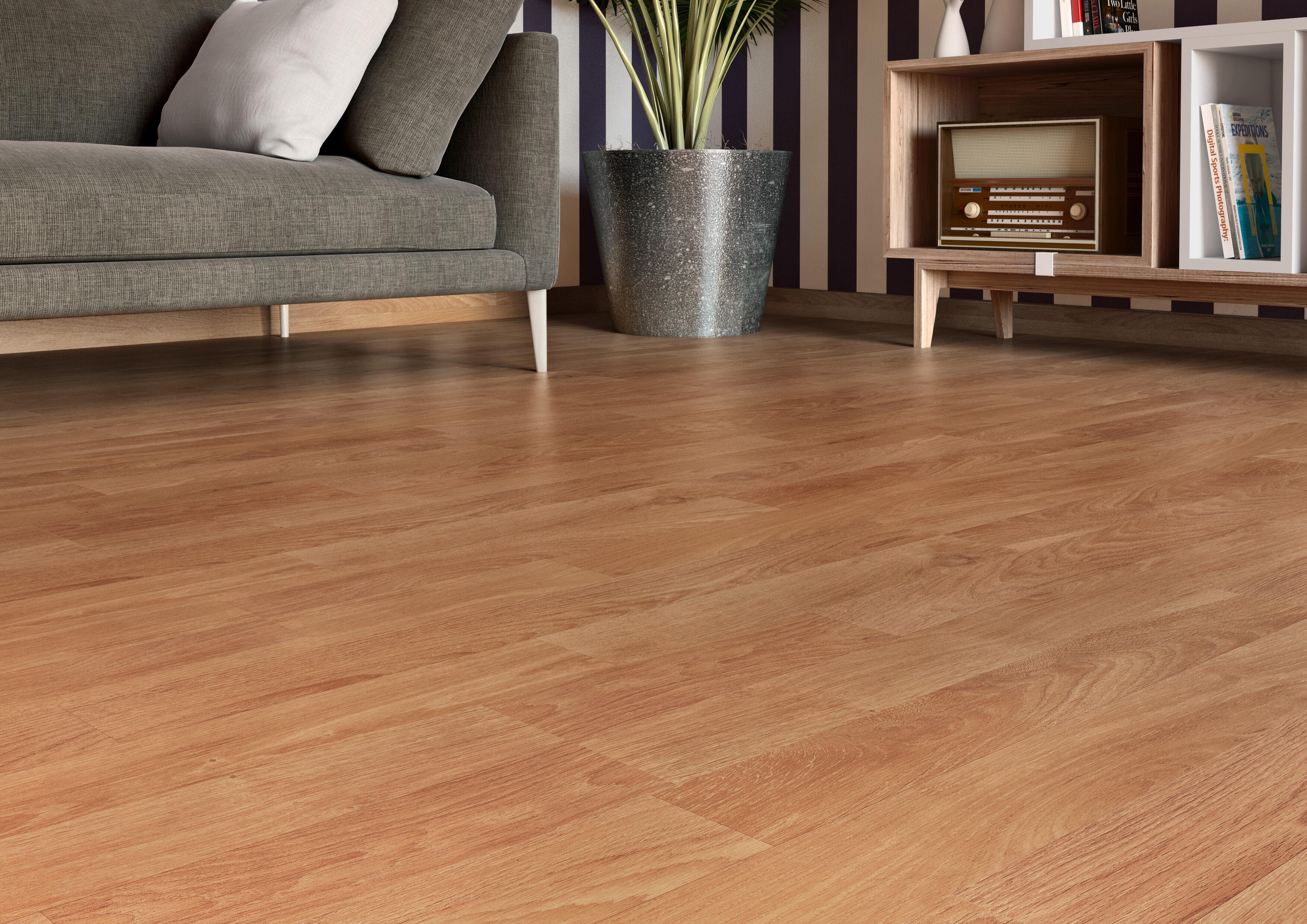 Pavimento flutuante laminado forte 8 mm Artens Sevilla NAT375 - 8