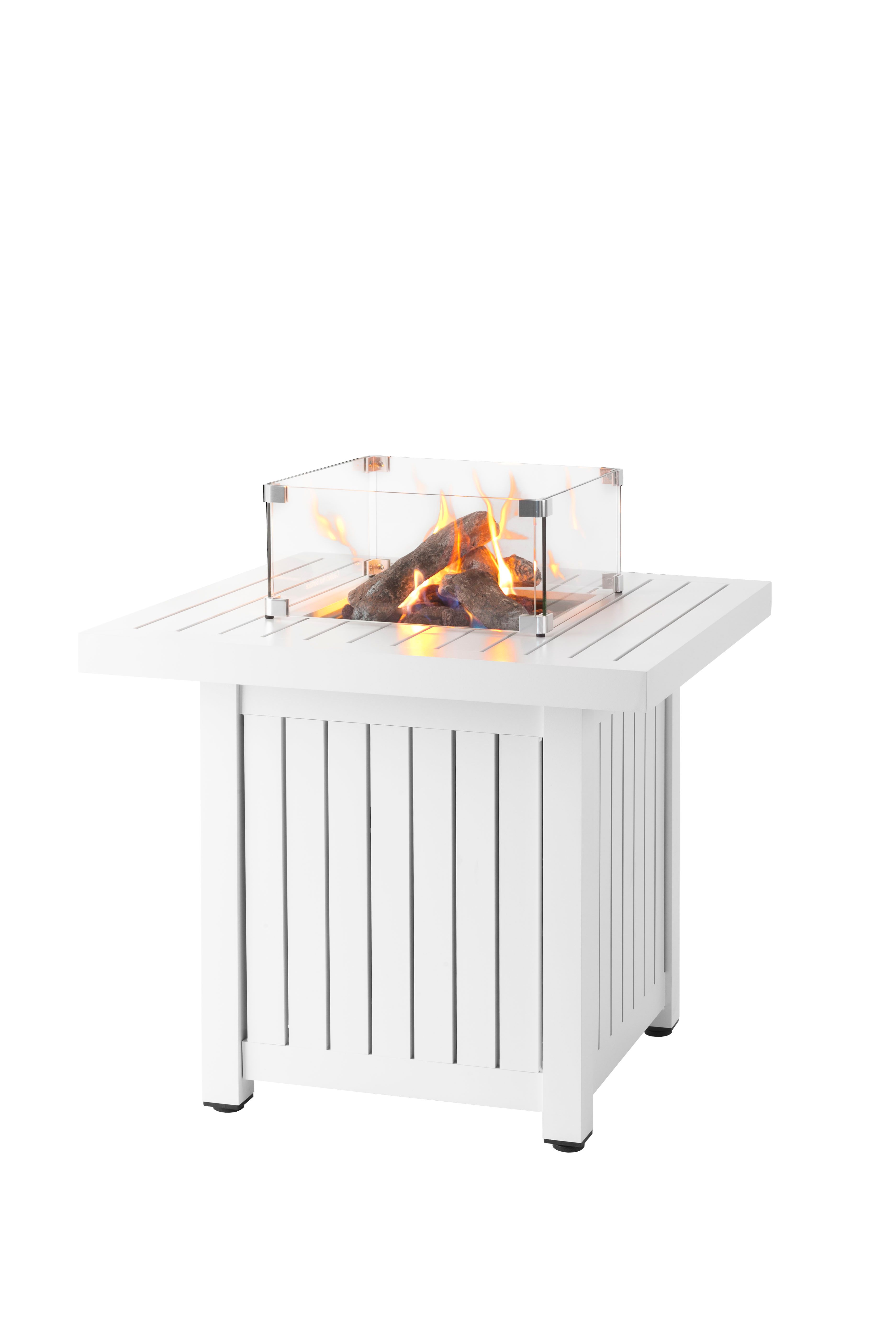 Fuego de jardin butsir atrio blanco