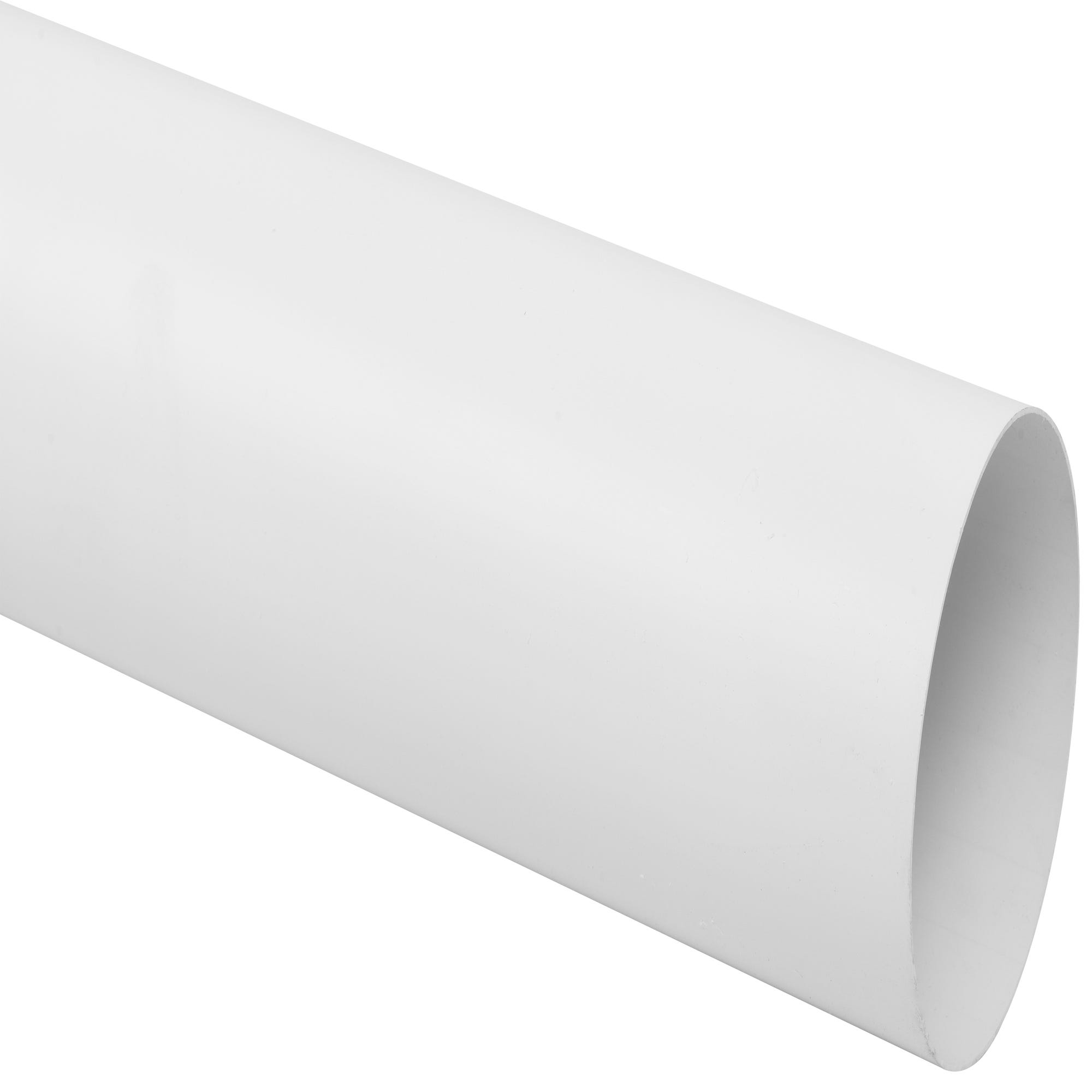 Tubo In PVC Pressione 50 Mm 10 Bar Per Piscina E Giardino - 3 Pezzi Da 1 Metro, Grigio, Per Acquario E Sanitario