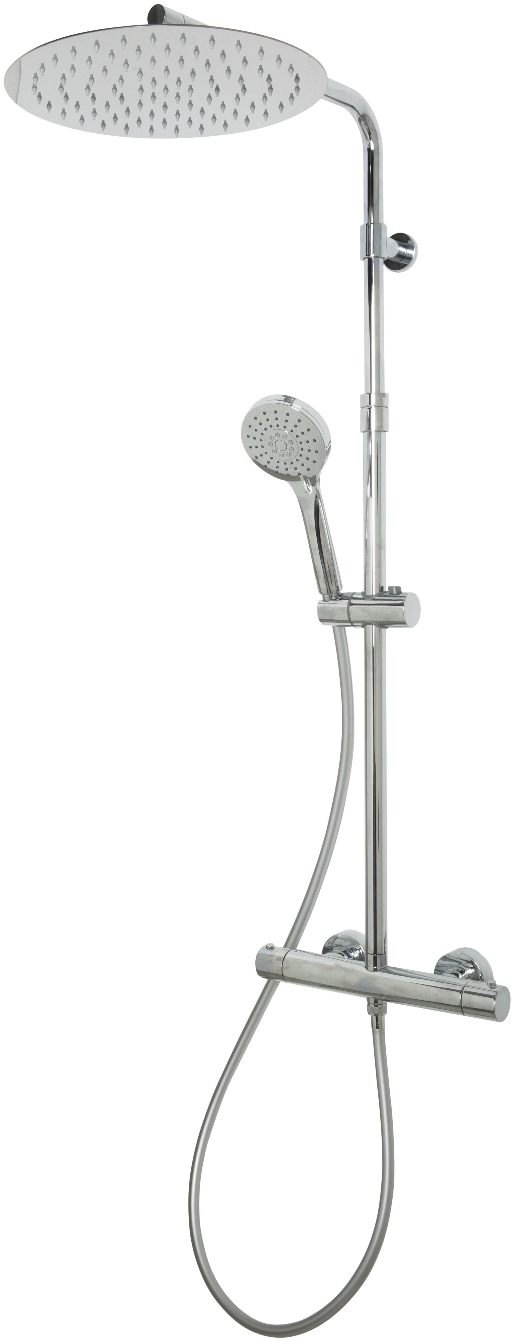 Colonna doccia con miscelatore Tayrona termostatico cromo - 9