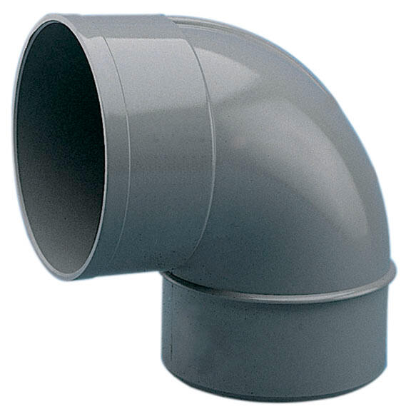 Codo de PVC de Ø40 mm 87º M-H