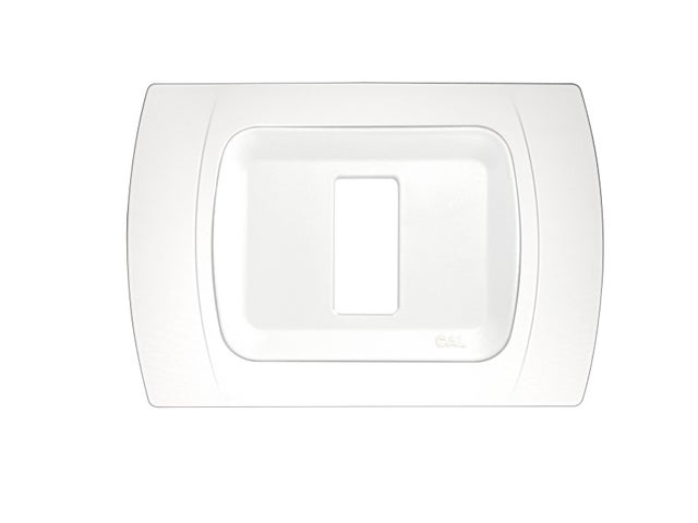 	
Placca 1 modulo serie Clik Magic CAL bianco
