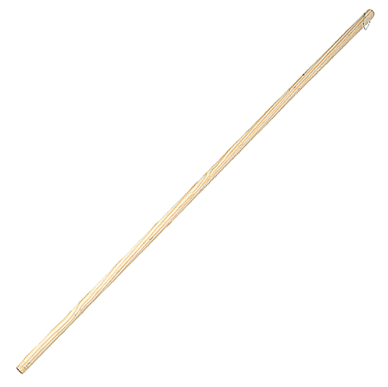 Mango de madera geolia para cepillo de barrendero 140 cm