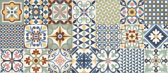 Tapete de cozinha VINÍLICO HERITAGE MIX 48X110CM