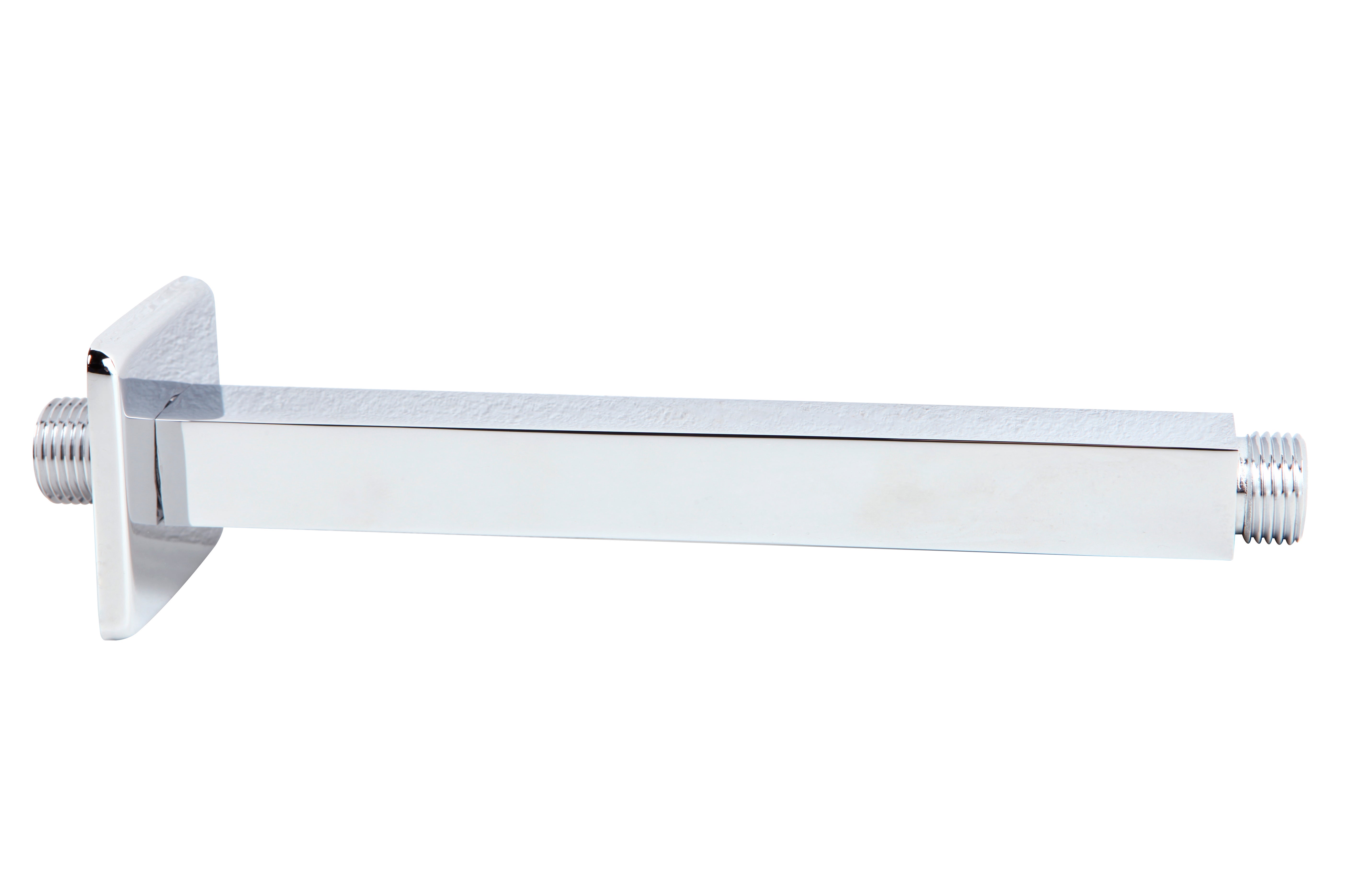 Brazo techo edouard rousseau gris / plata brillante long. 20 cm