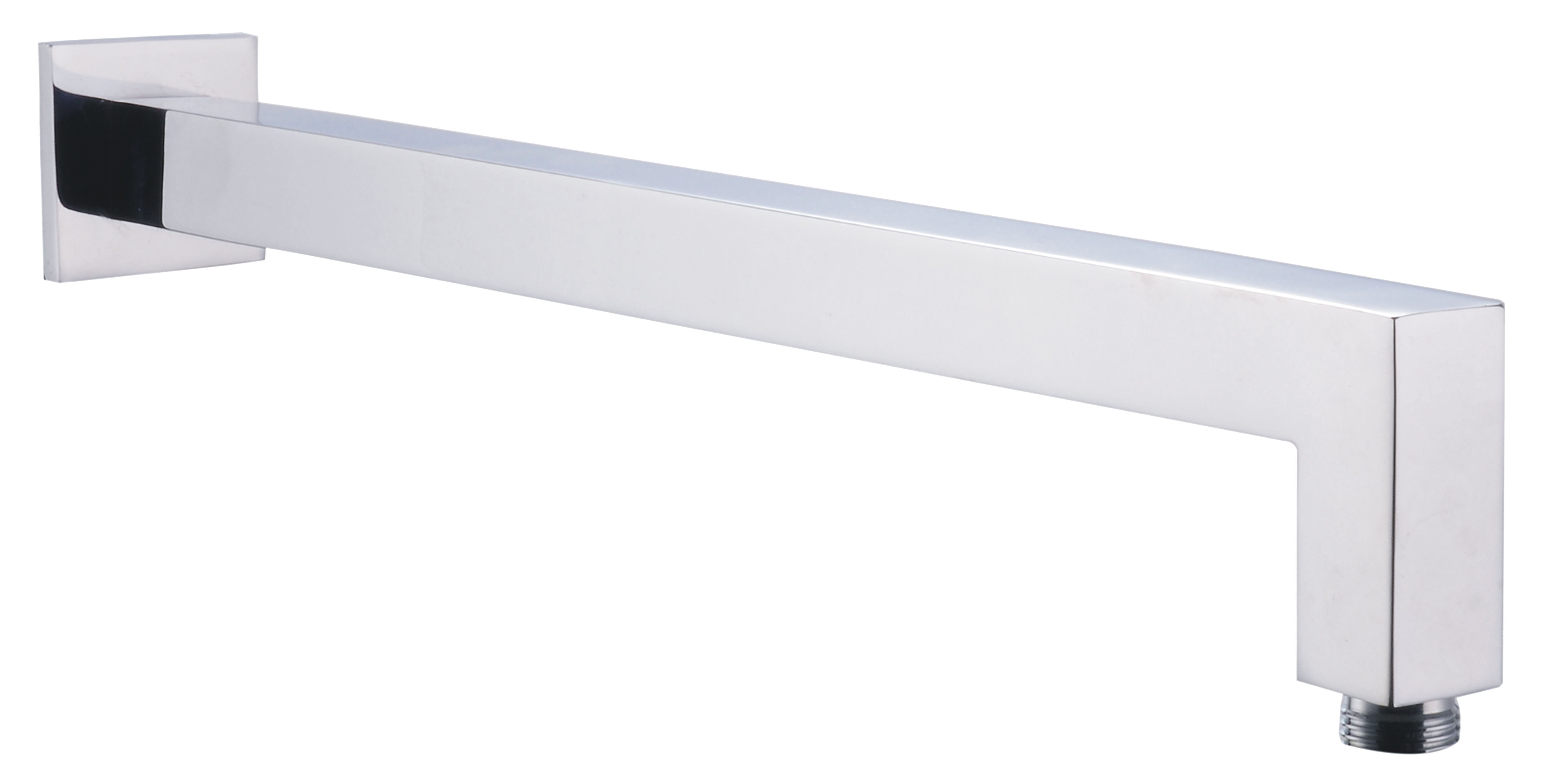 Brazo mural edouard rousseau gris / plata brillante long. 42.3 cm