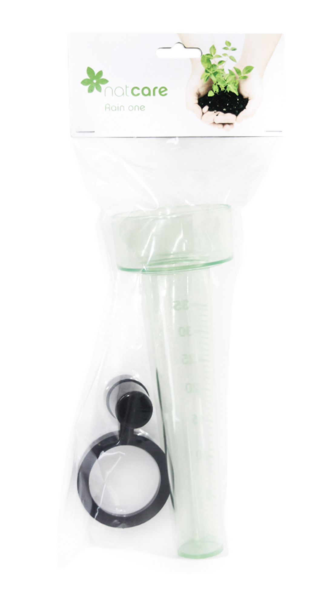 Pluviómetro con soporte 35 mm