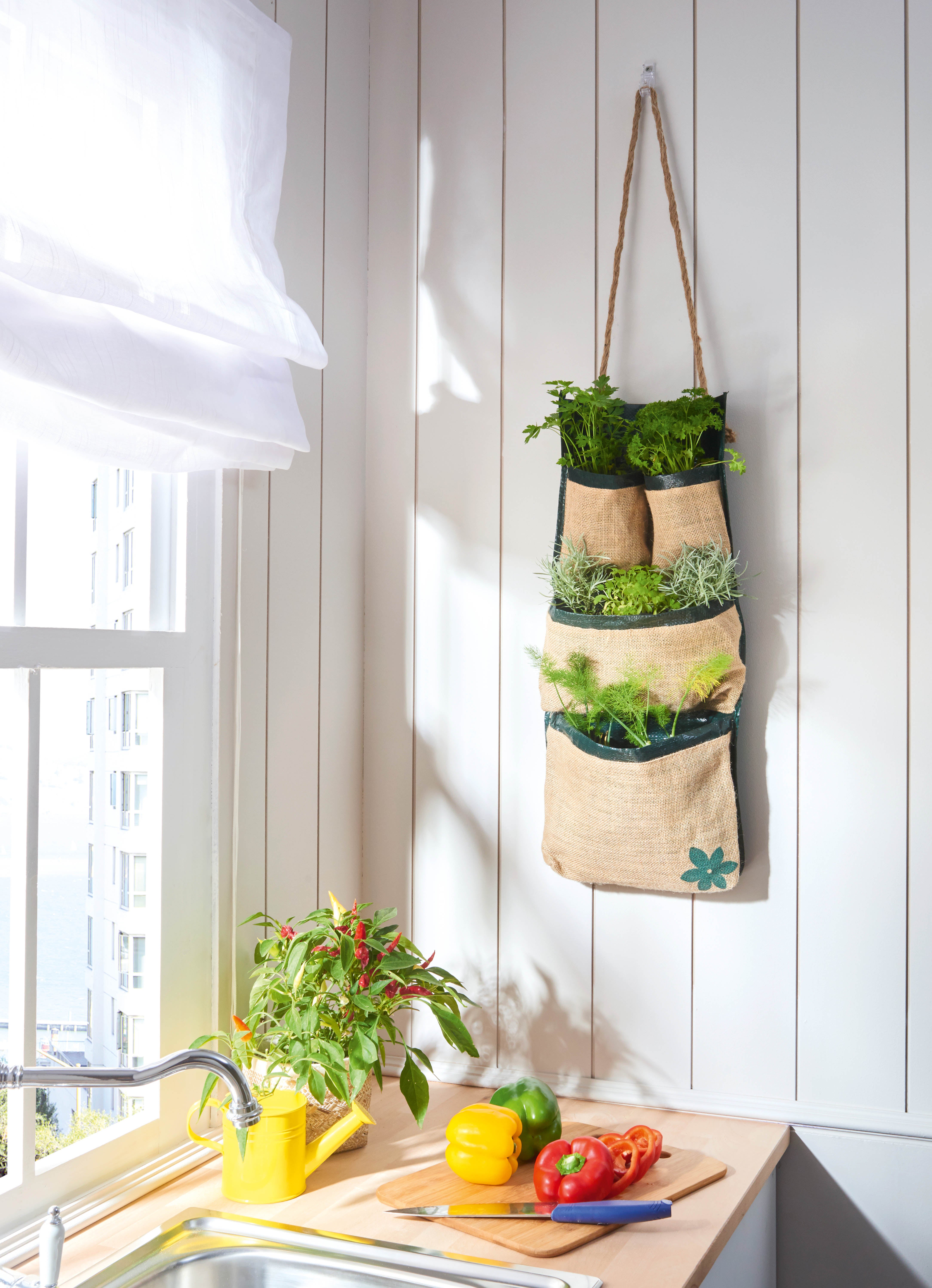 Jardín vertical artificial Yute Wall 68x31 cm - 4