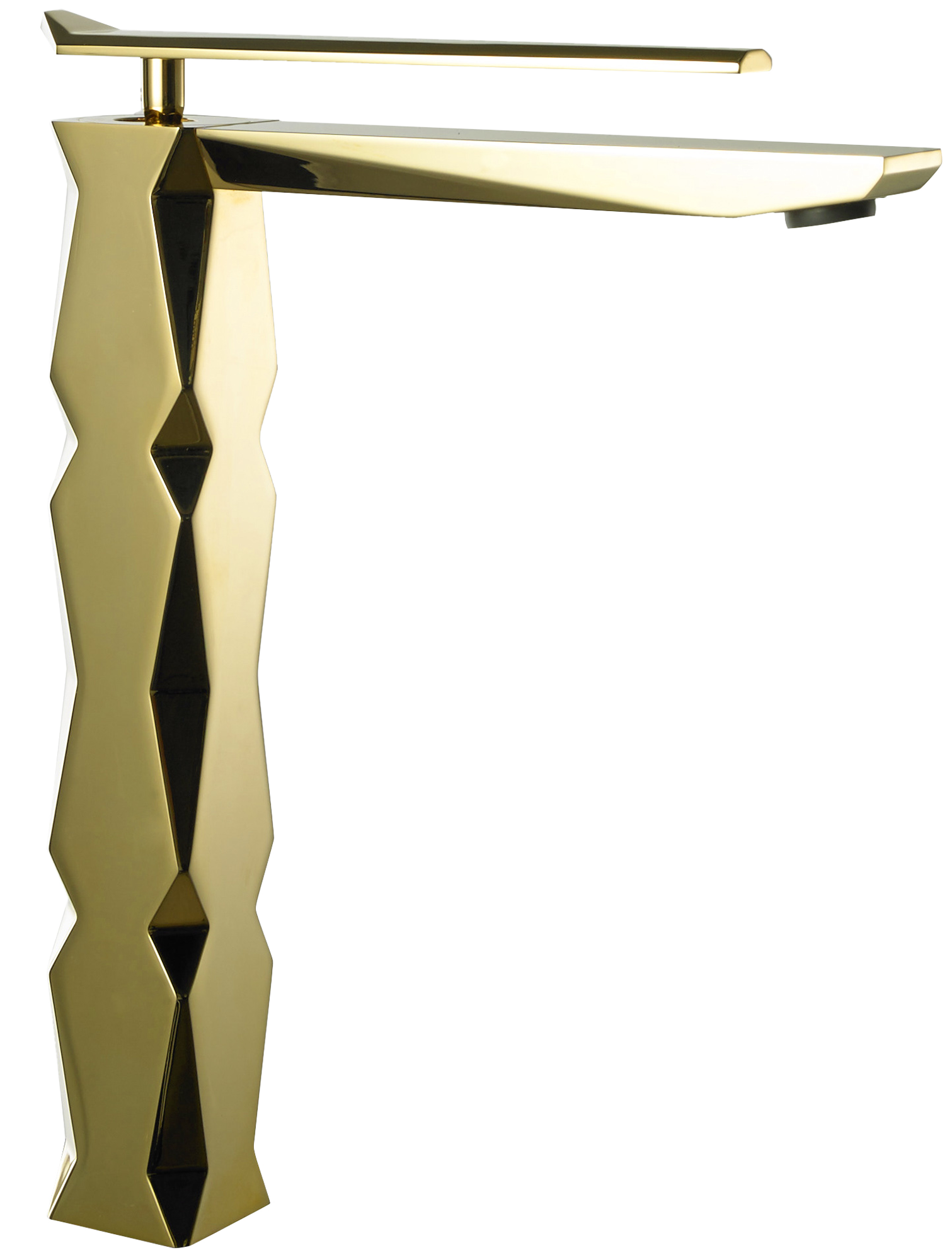 Grifo lavabo alto maier ikon oro brillo